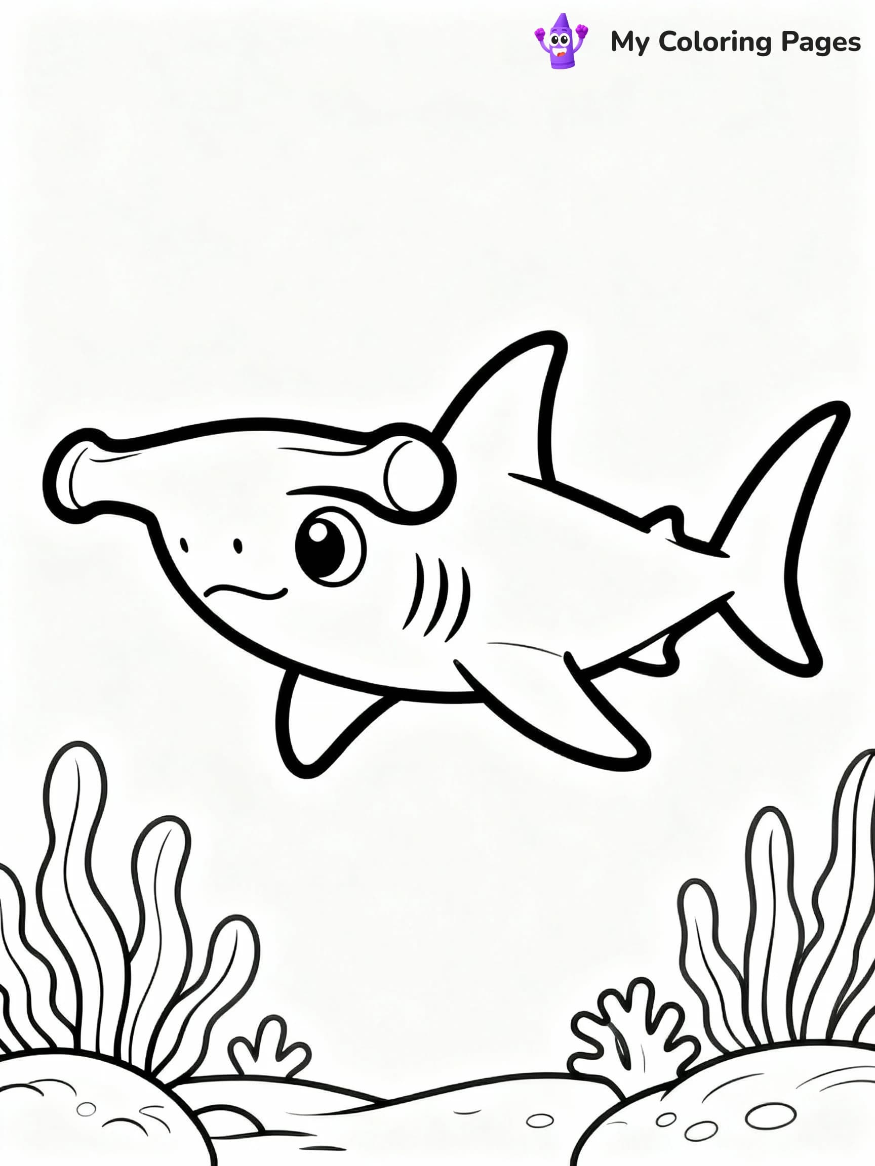 Shark Coloring Pages - 18