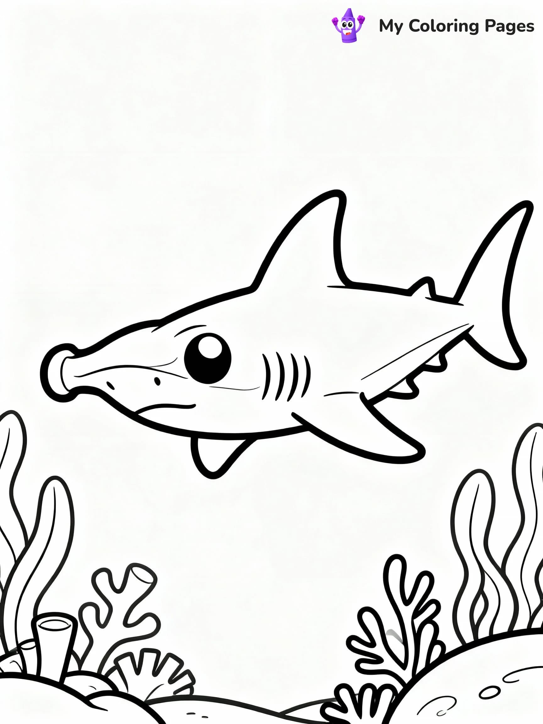 Shark Coloring Pages - 16