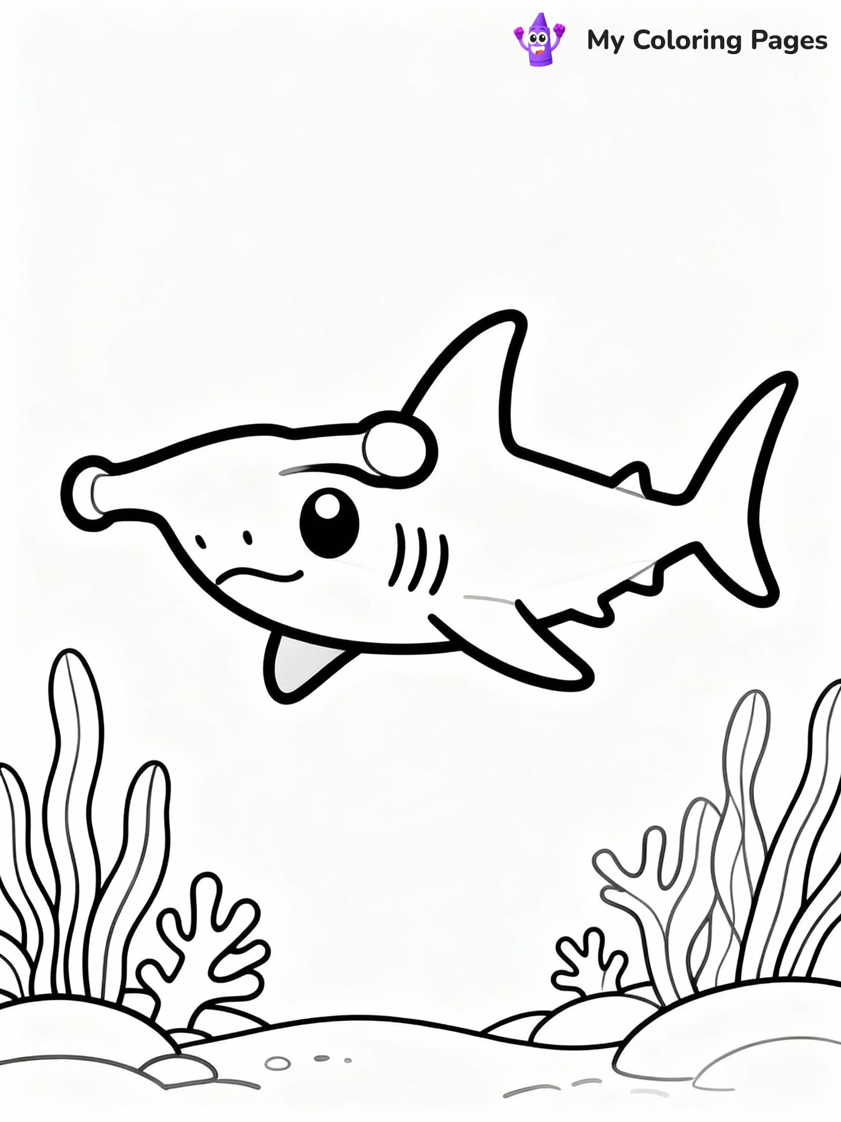 Shark Coloring Pages - 13