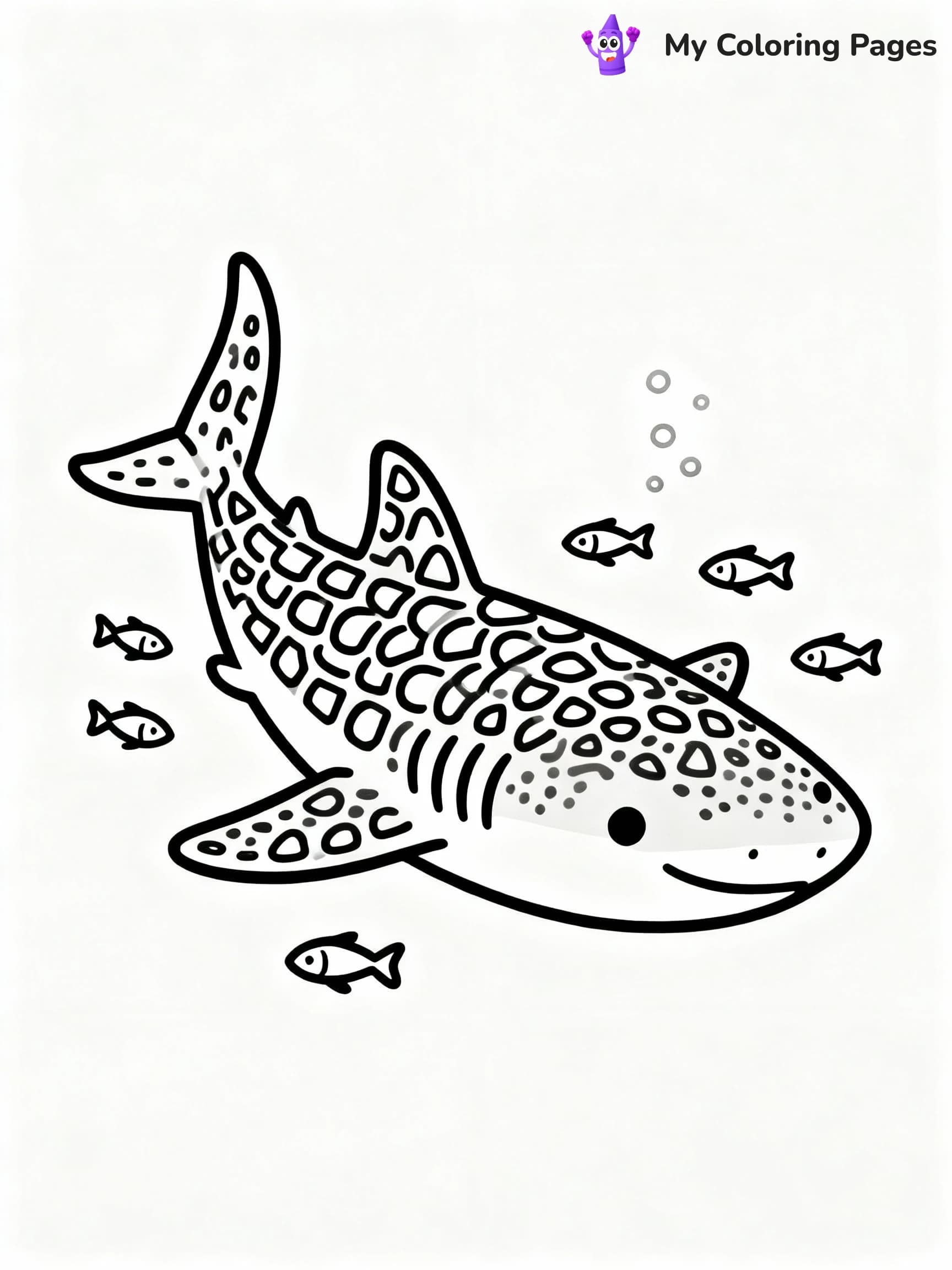 Shark Coloring Pages - 11