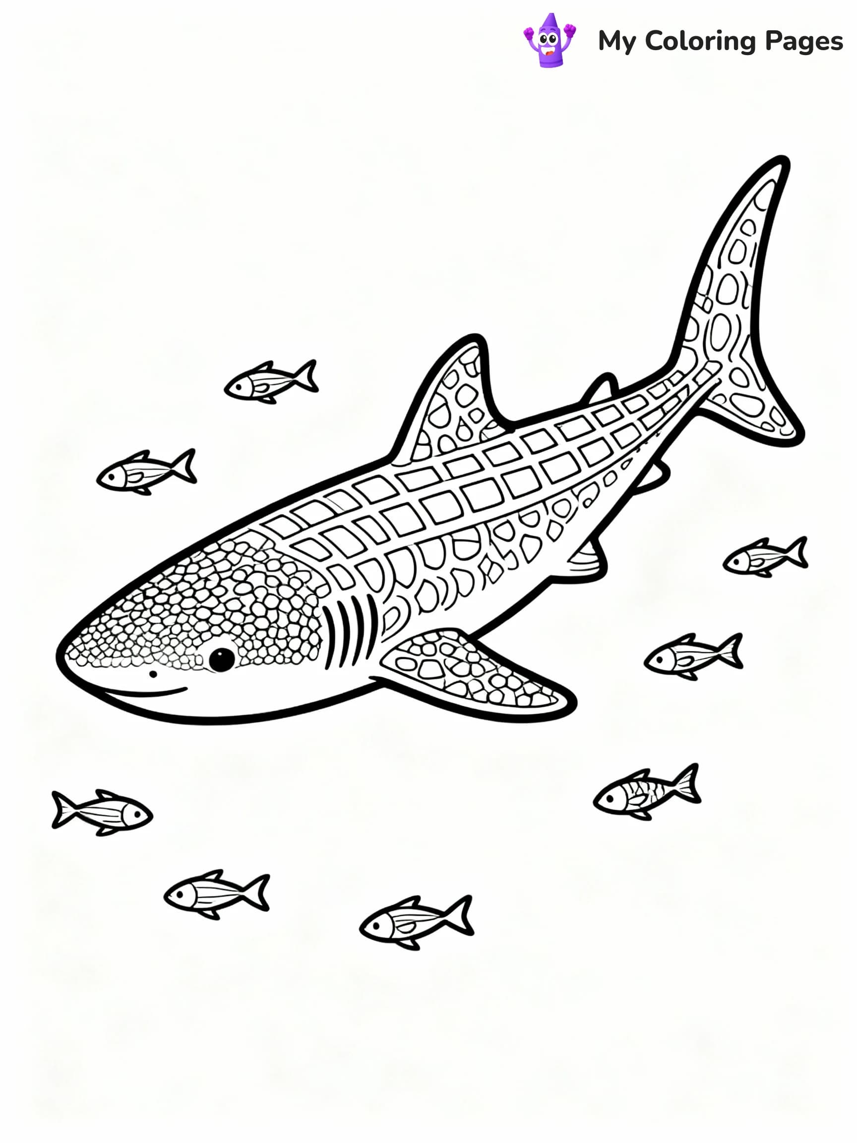 Shark Coloring Pages - 9