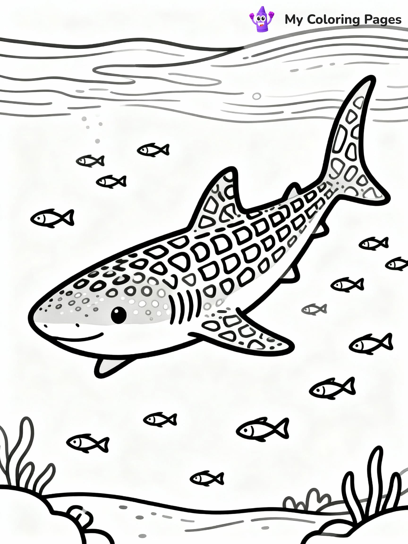 Shark Coloring Pages - 5
