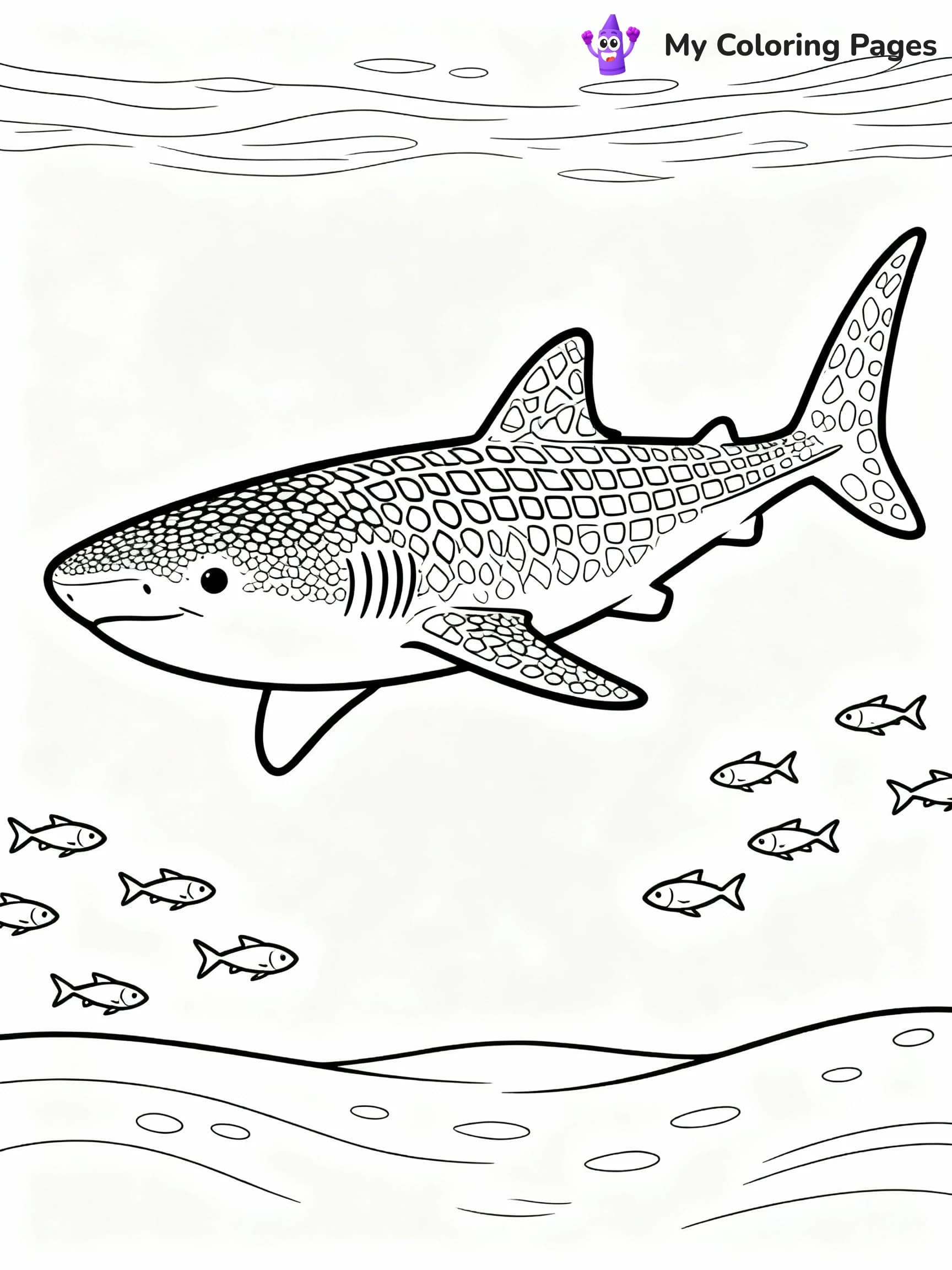 Shark Coloring Pages - 4