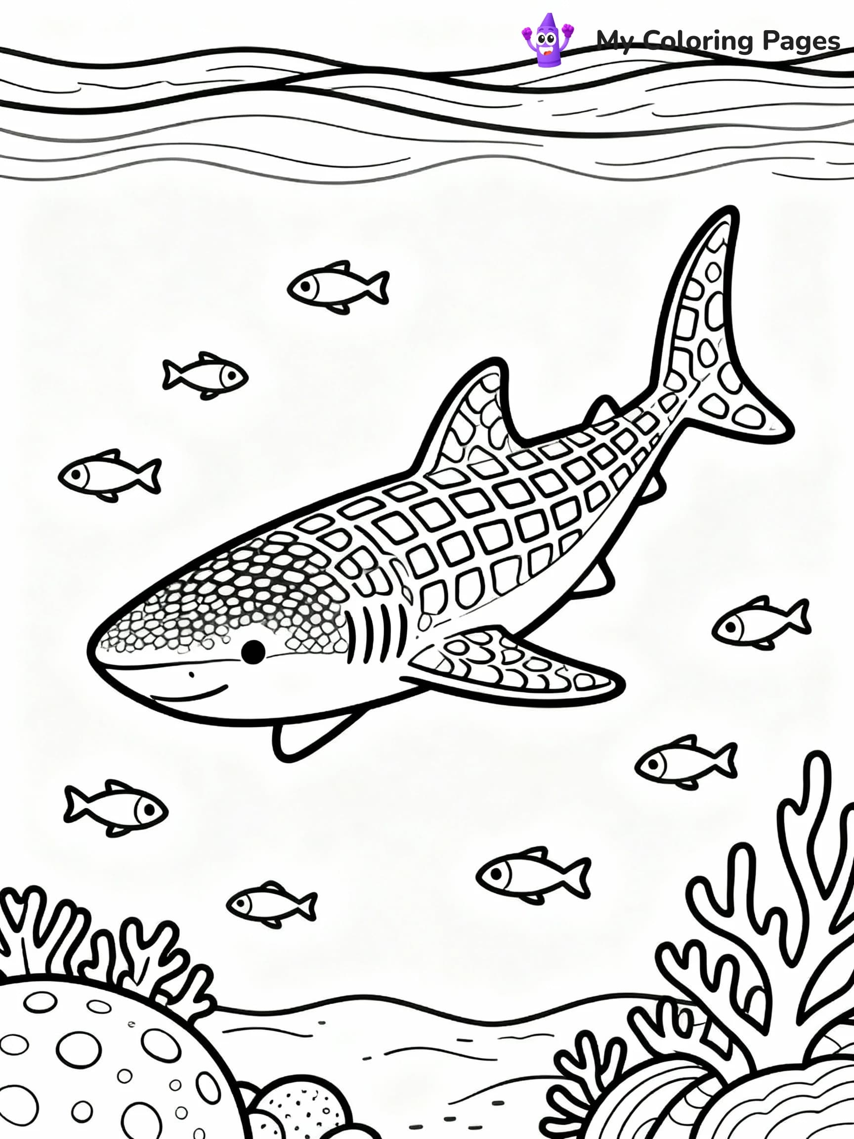 Shark Coloring Pages - 3