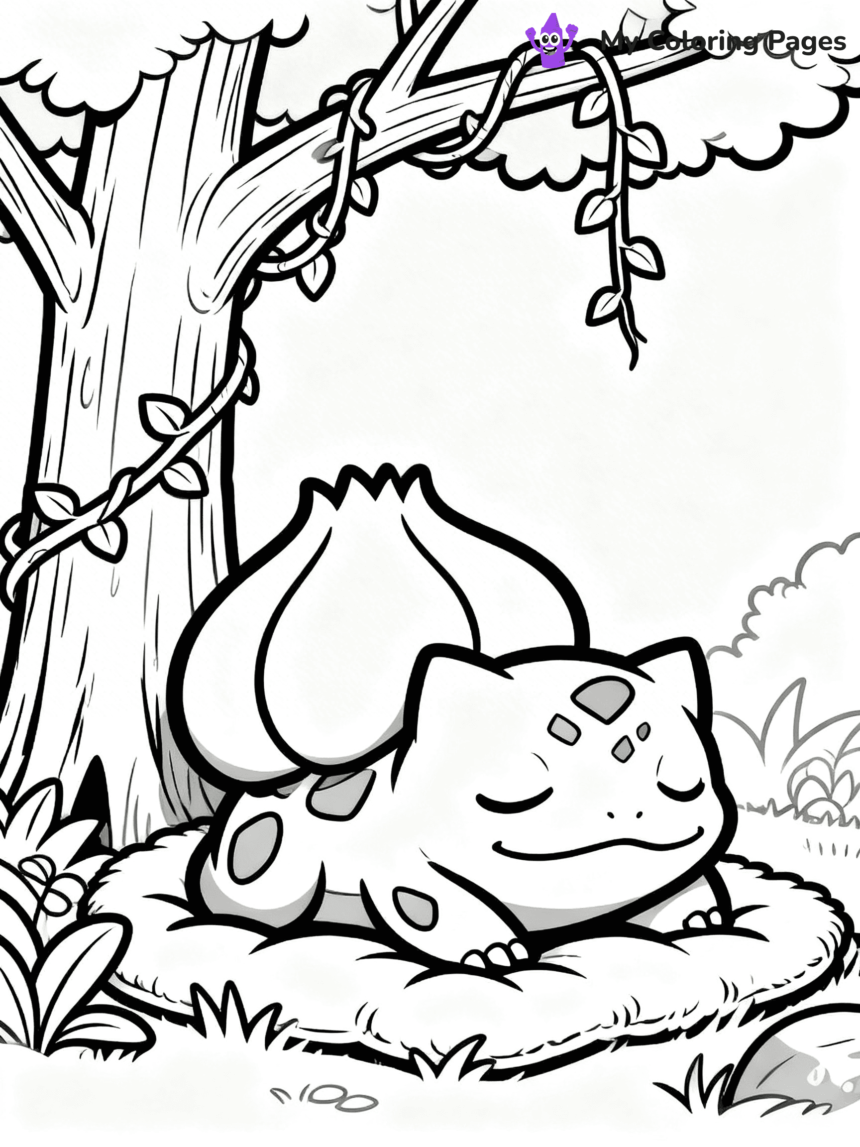 Bulbasaur Coloring Pages - 31