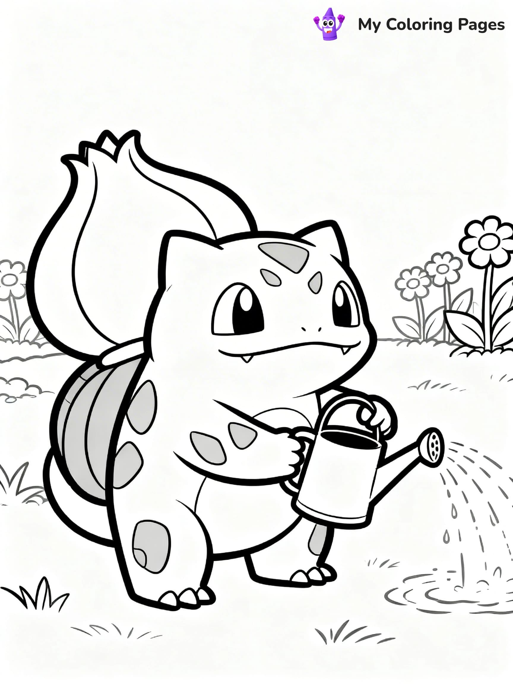 Bulbasaur Coloring Pages - 7