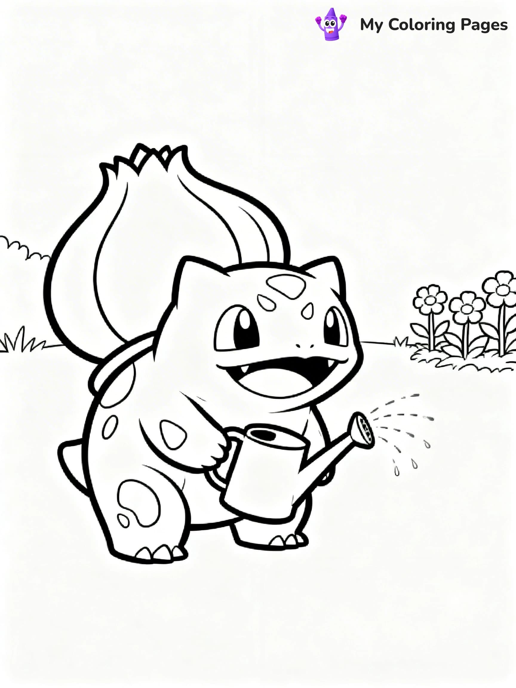 Bulbasaur Coloring Pages - 6