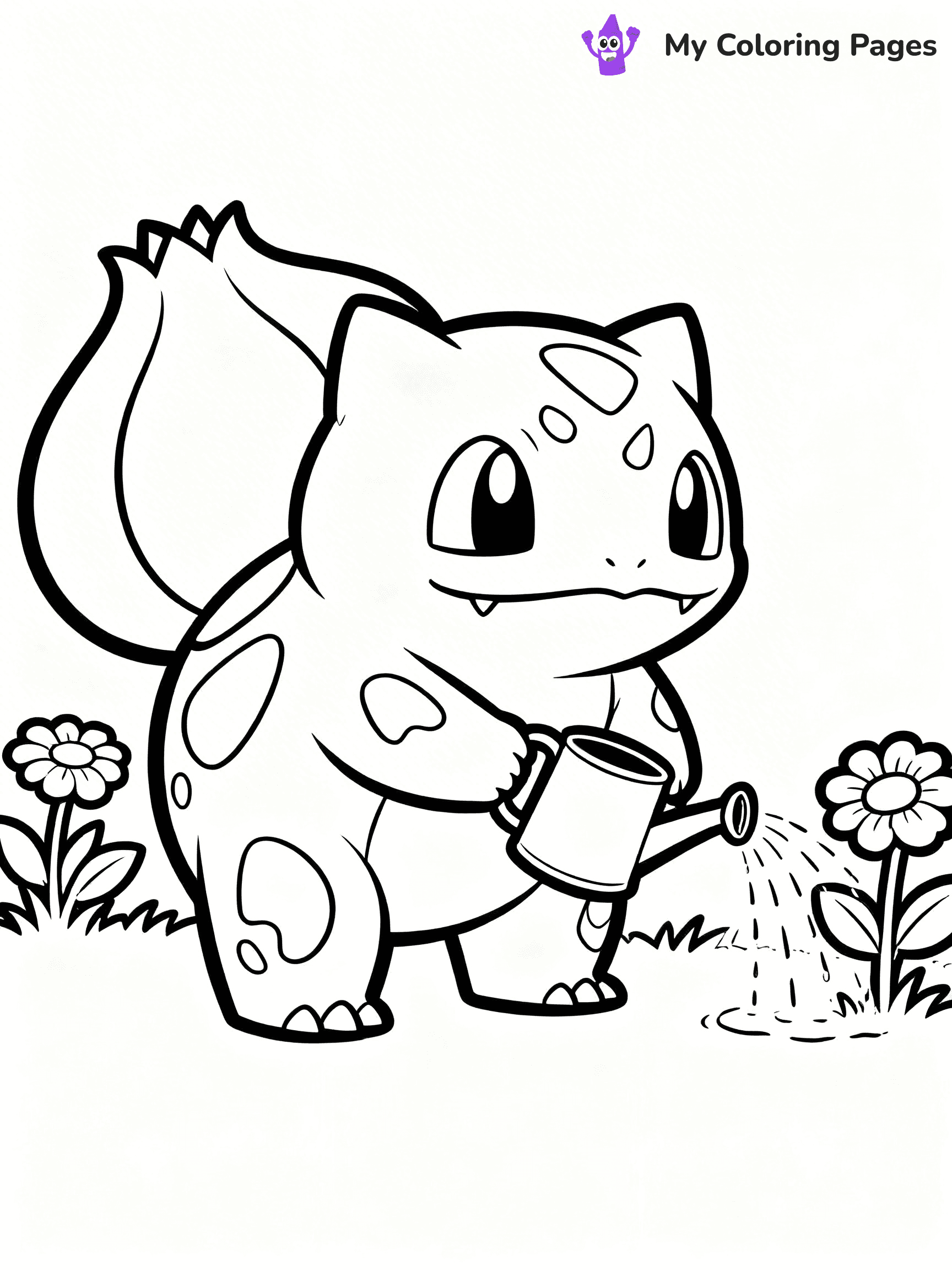 Bulbasaur Coloring Pages - 4