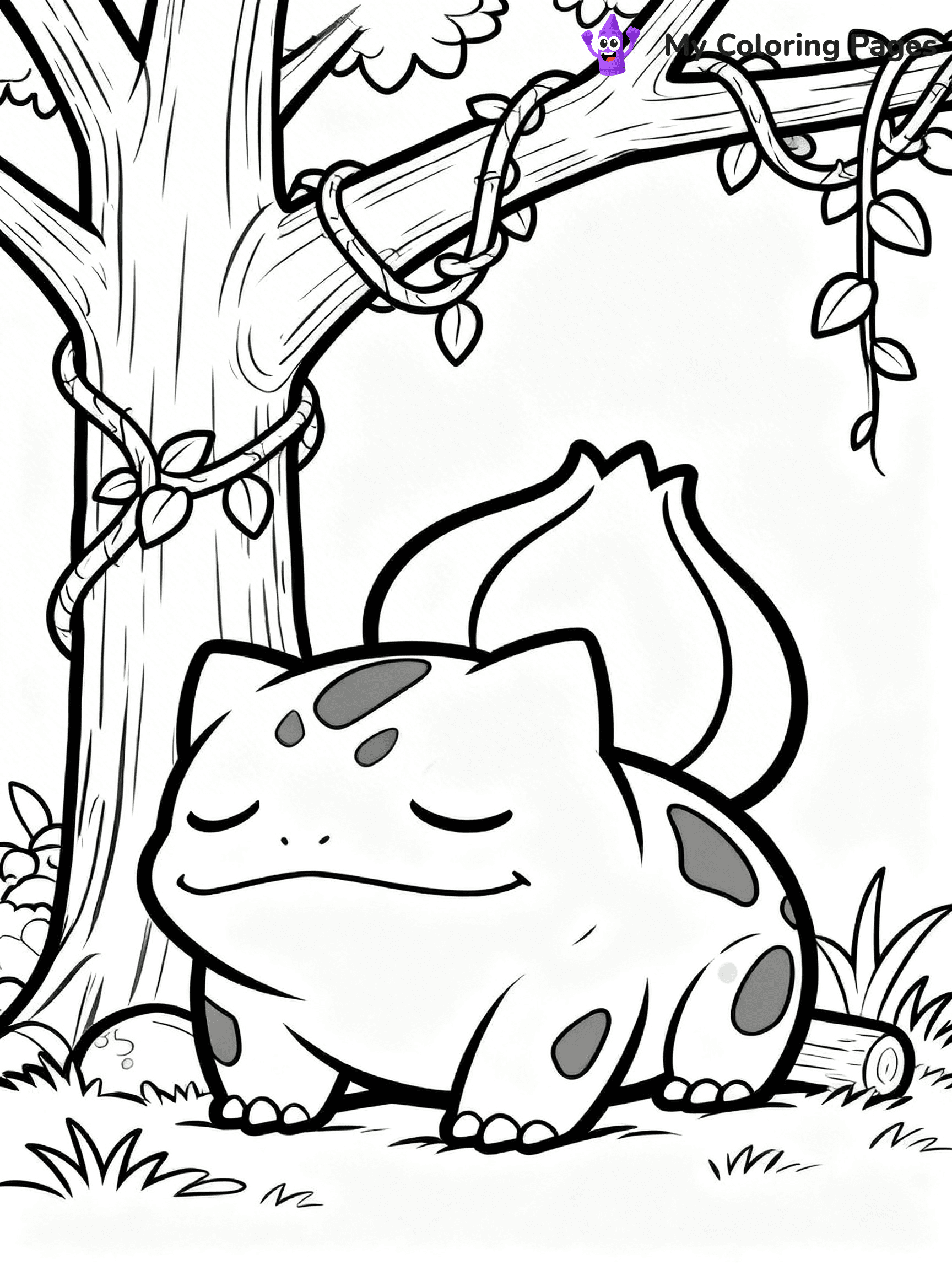 Bulbasaur Coloring Pages - 2