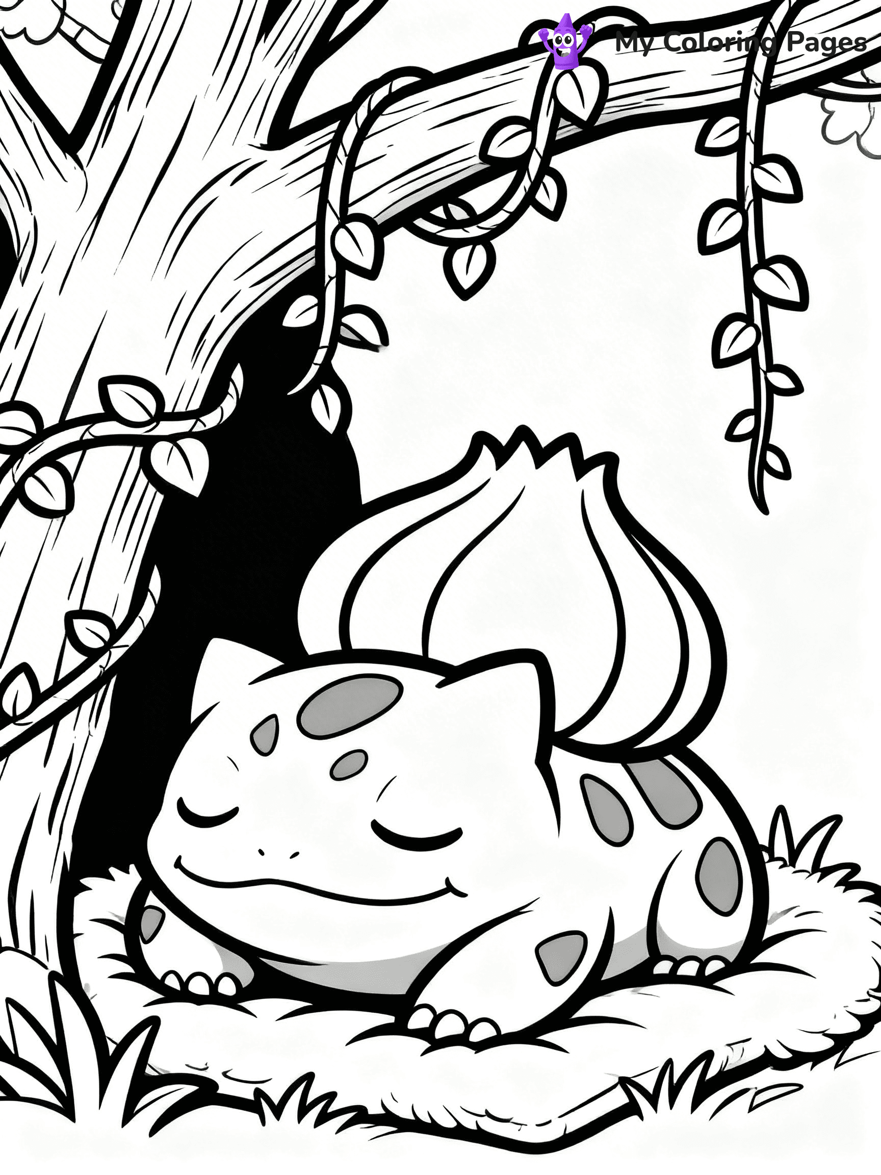 Bulbasaur Coloring Pages - 1