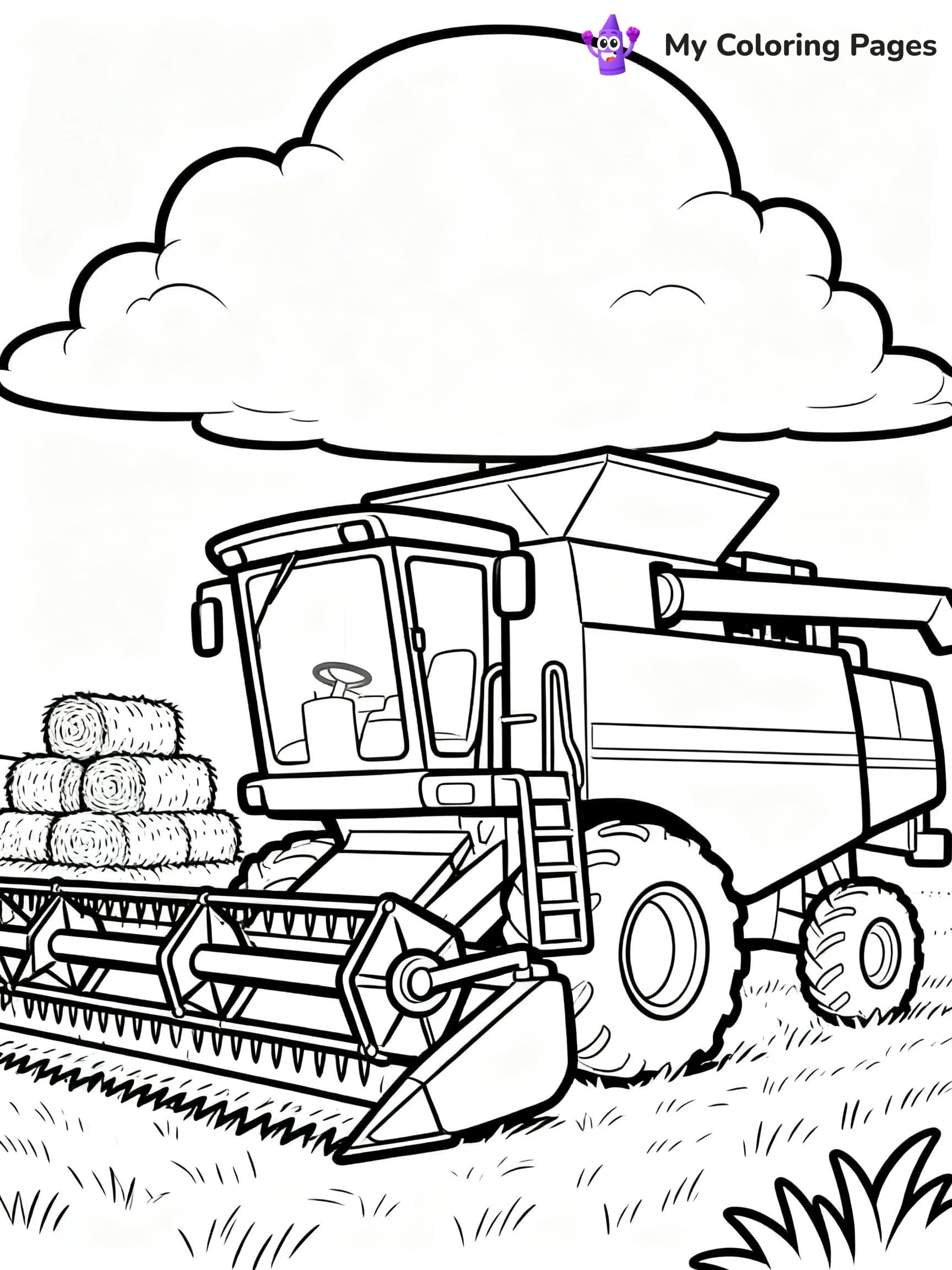 Combine Coloring Pages - 7