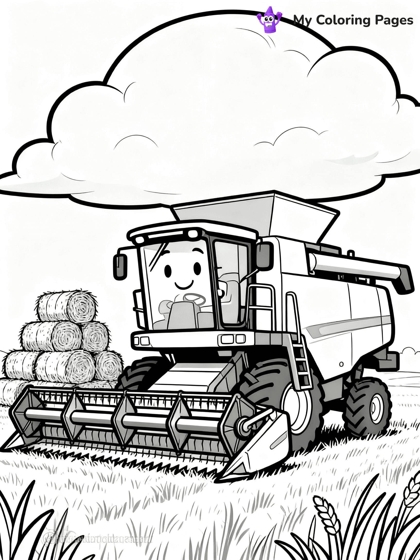 Combine Coloring Pages - 2