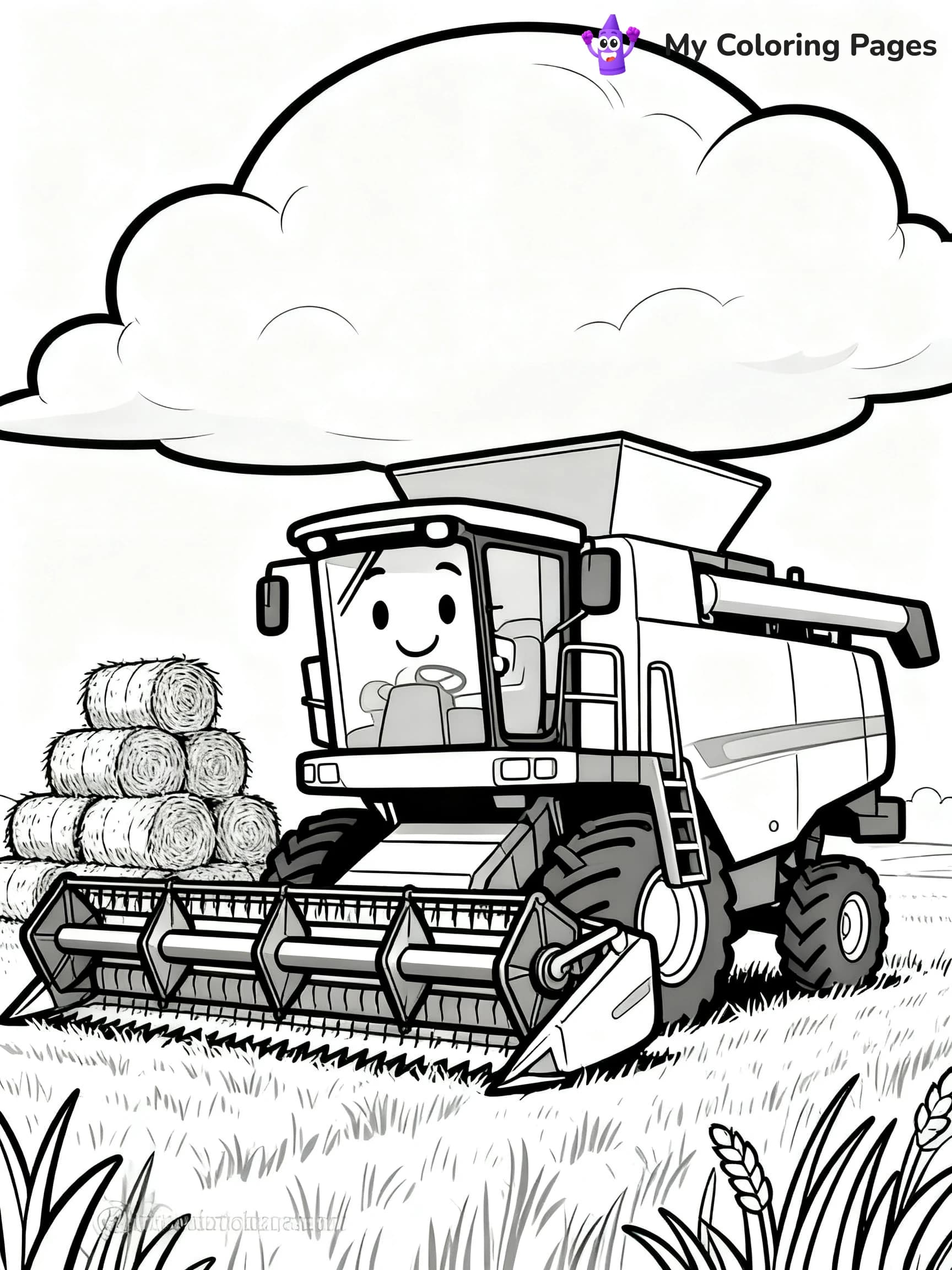 Combine Coloring Pages - 2