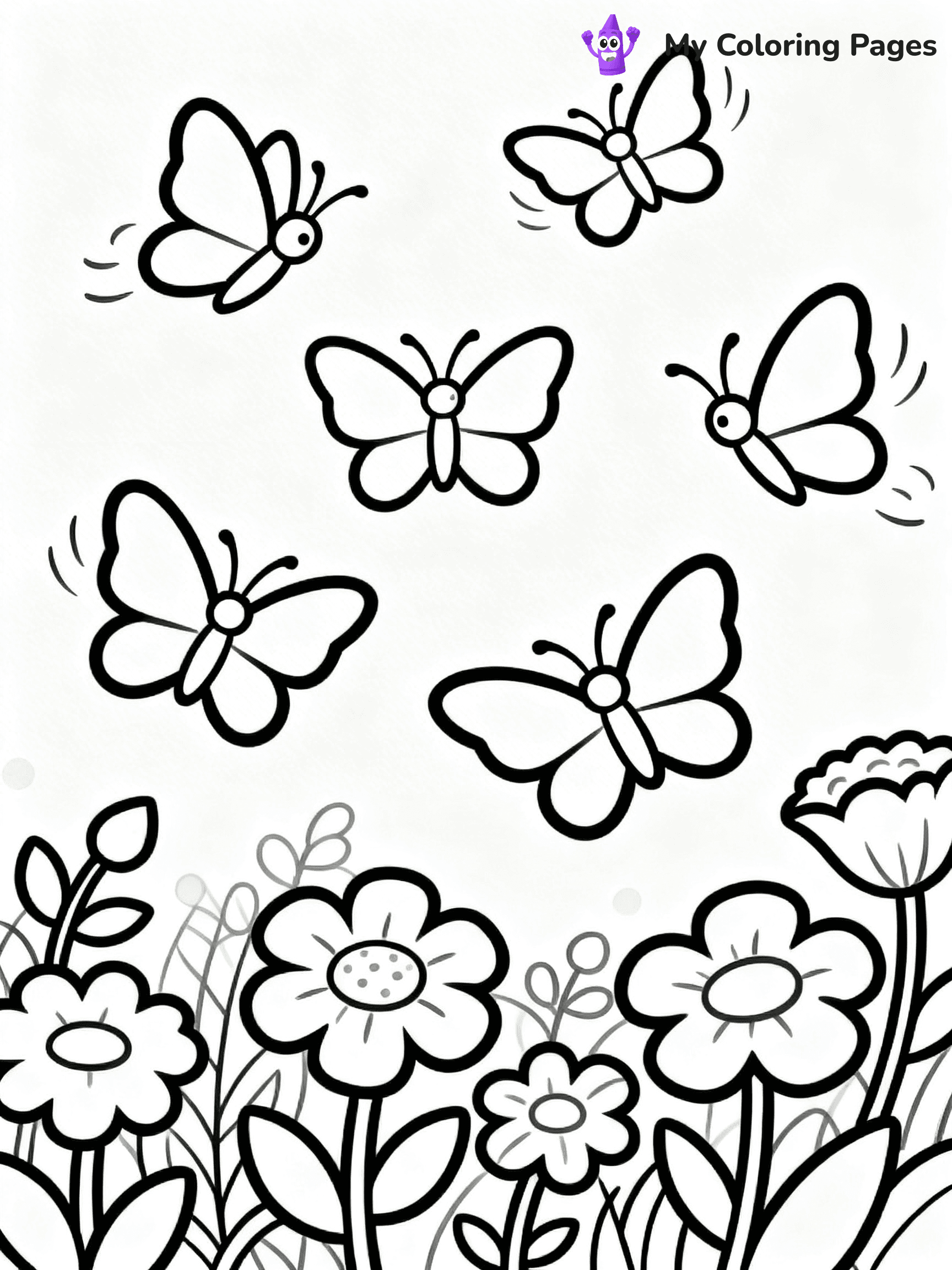 Nature Coloring Pages for Kids - 57