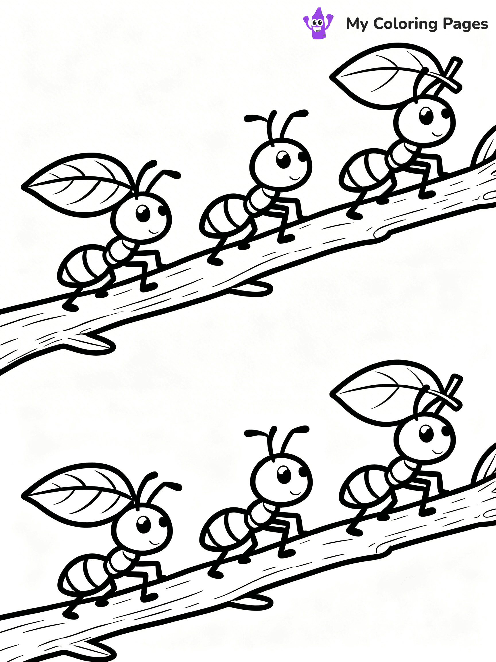 Nature Coloring Pages for Kids - 42