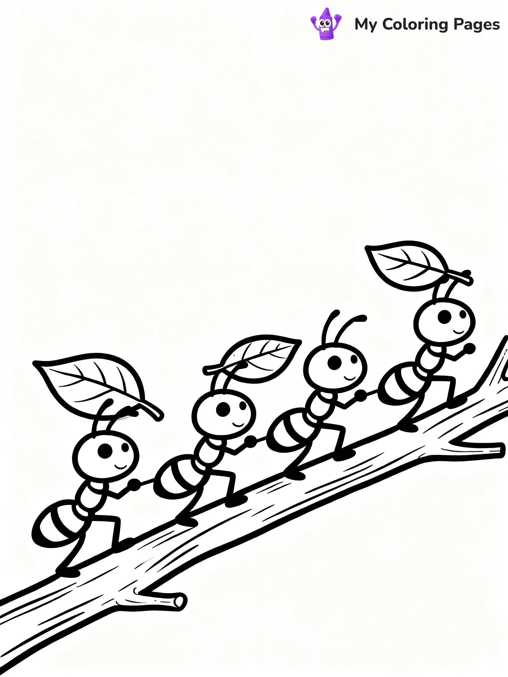 Nature Coloring Pages for Kids - 40