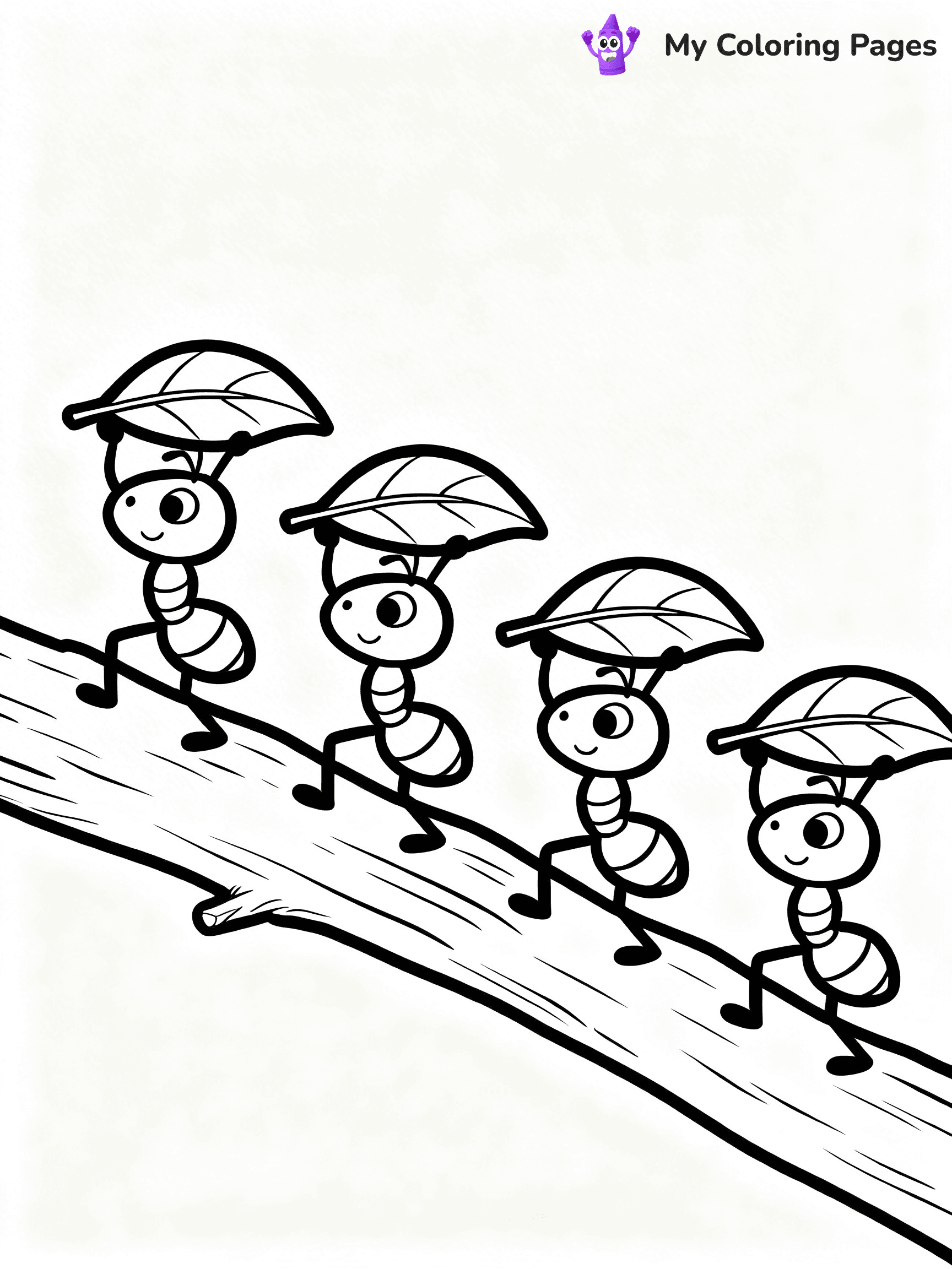 Nature Coloring Pages for Kids - 39