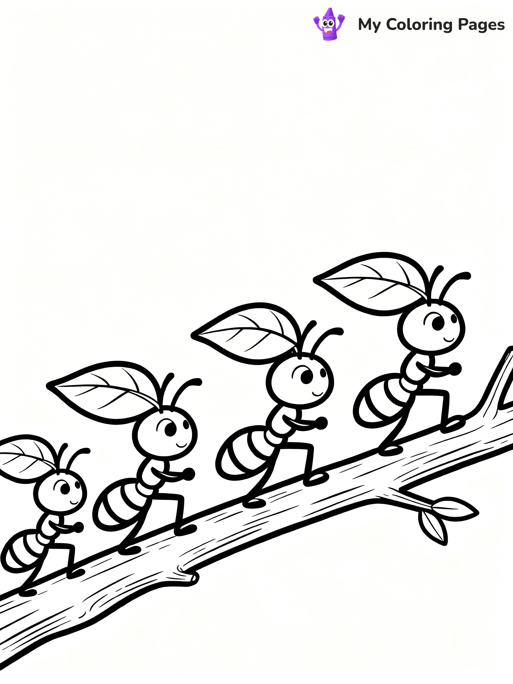 Nature Coloring Pages for Kids - 38