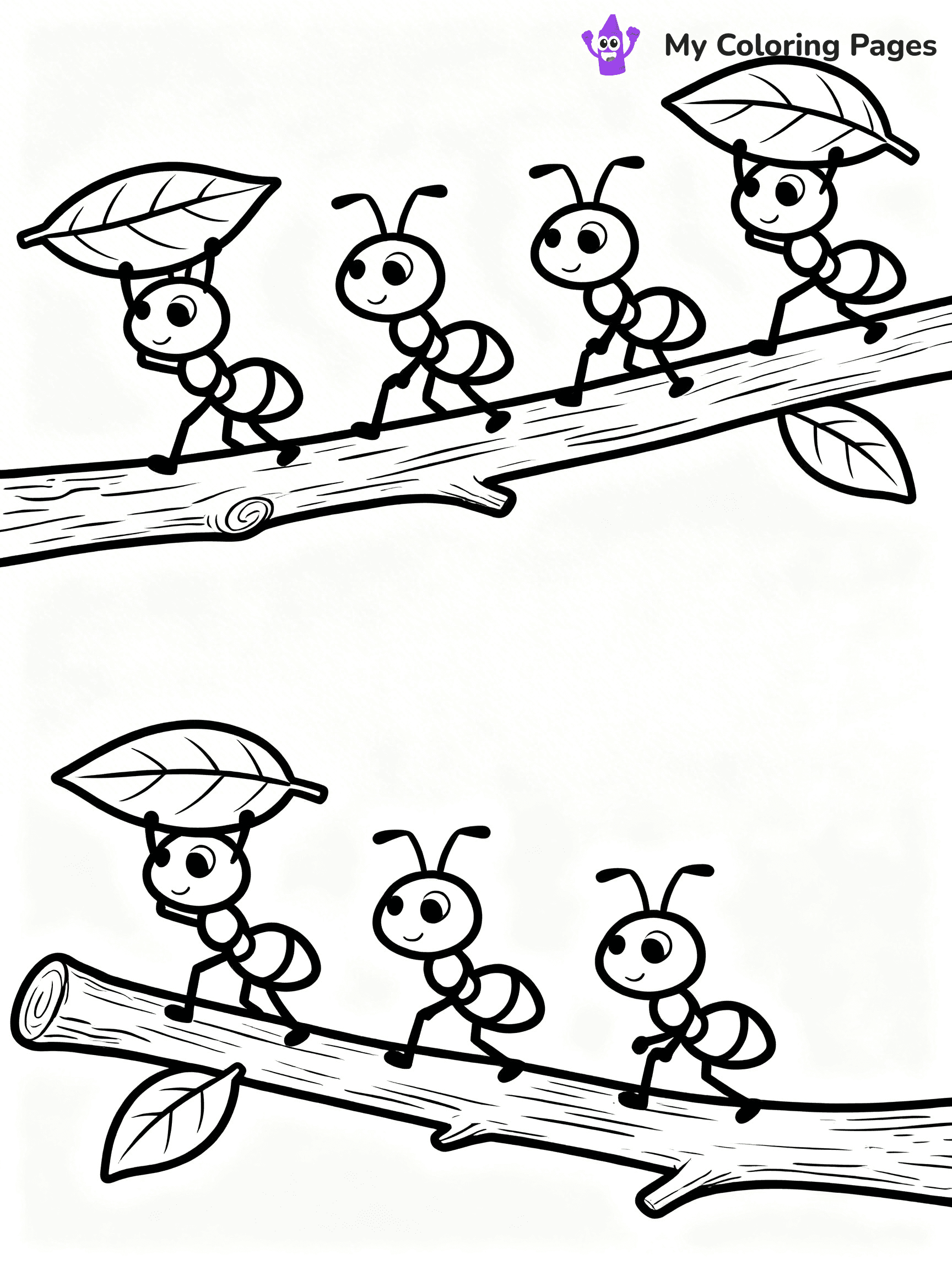 Nature Coloring Pages for Kids - 37