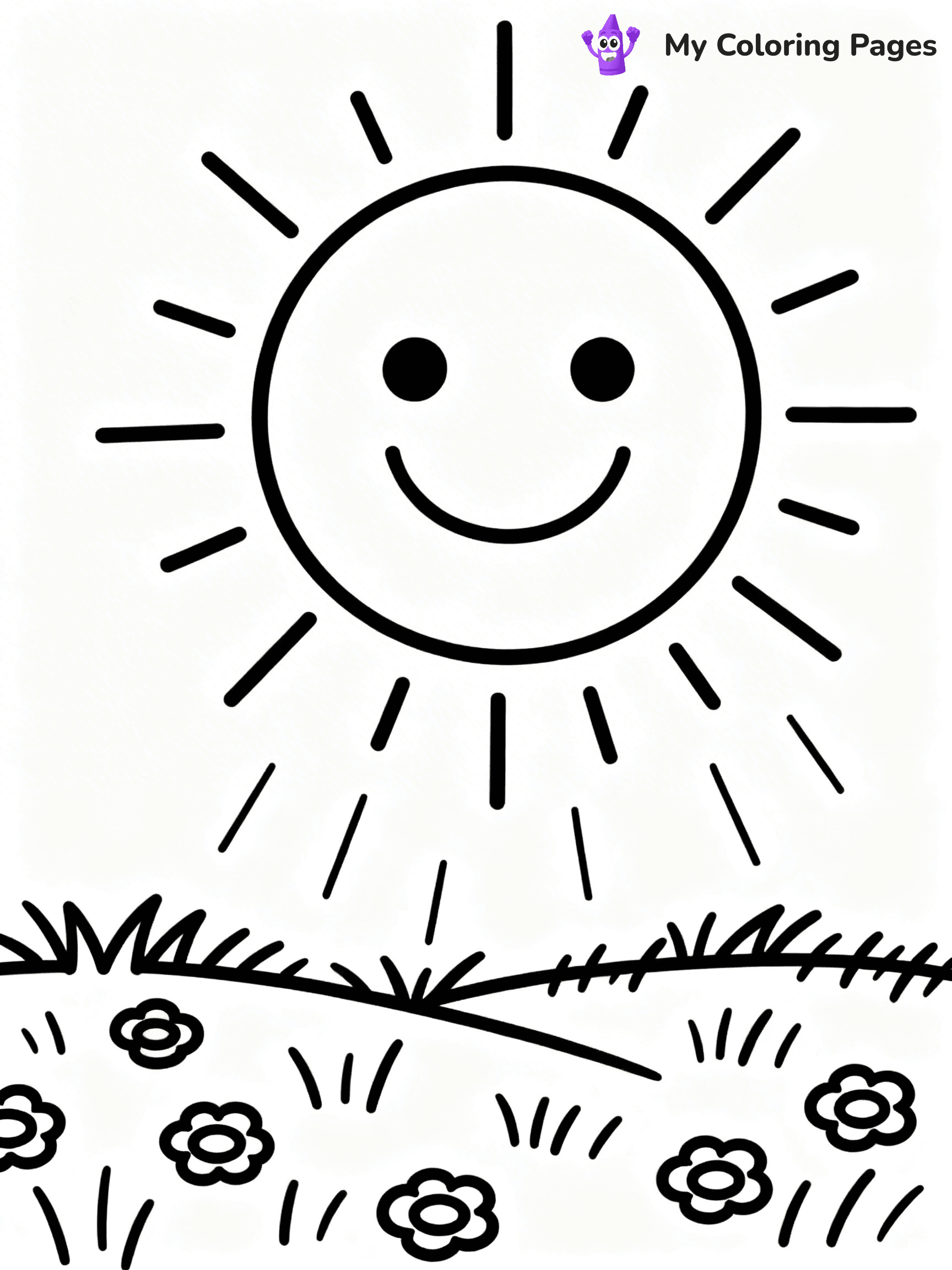 Nature Coloring Pages for Kids - 32