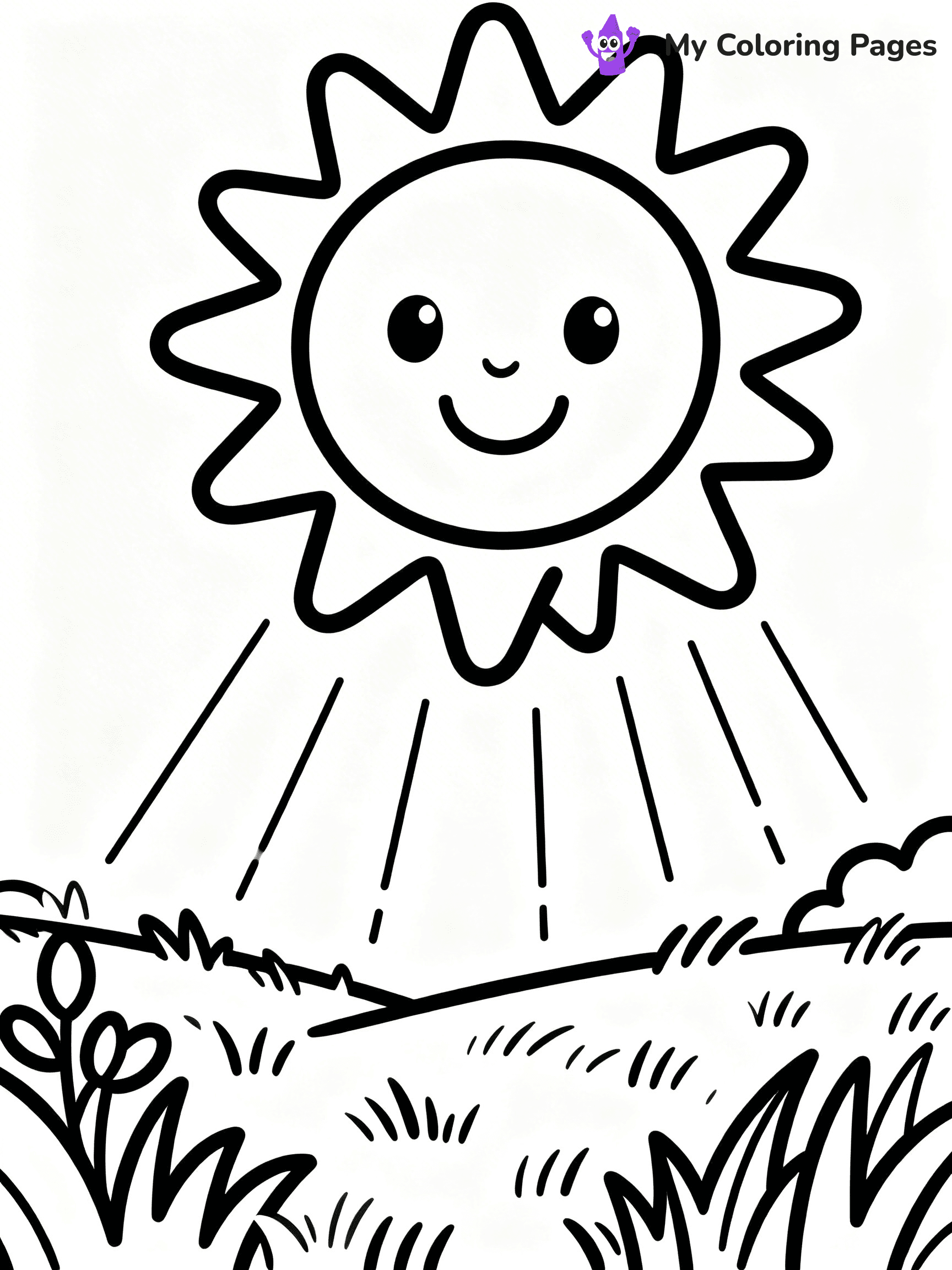 Nature Coloring Pages for Kids - 31