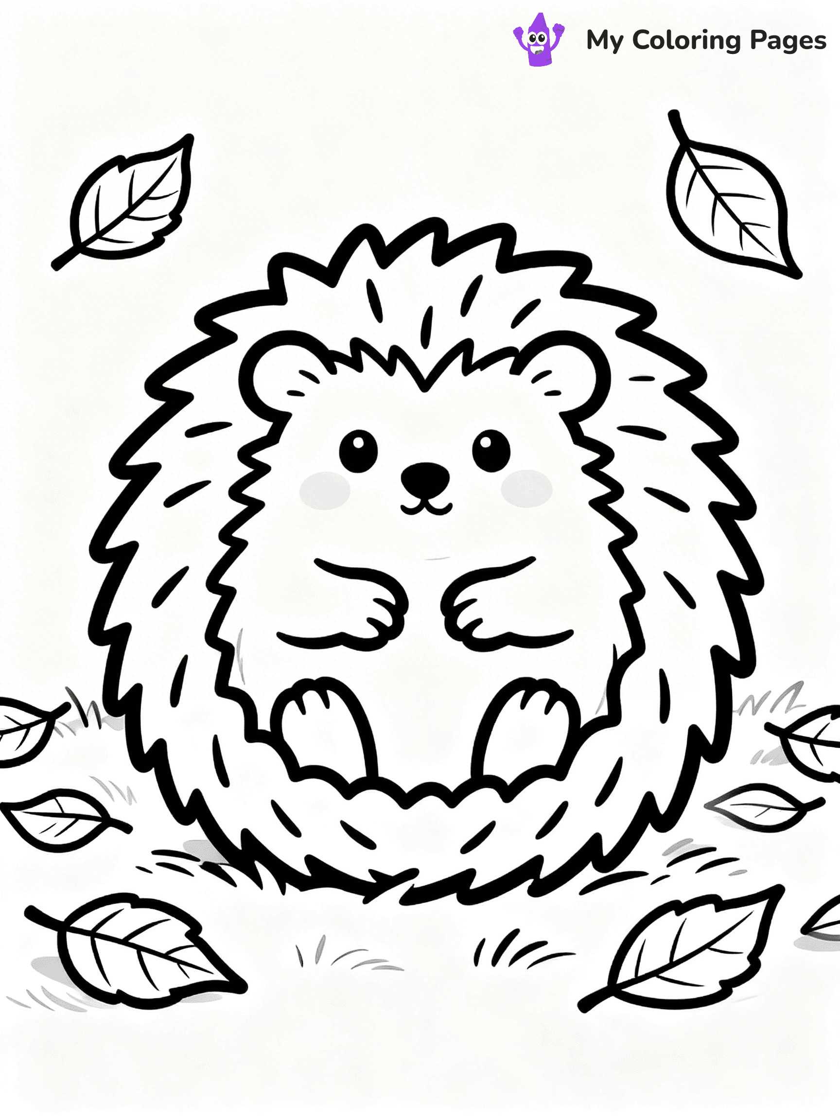 Nature Coloring Pages for Kids - 28