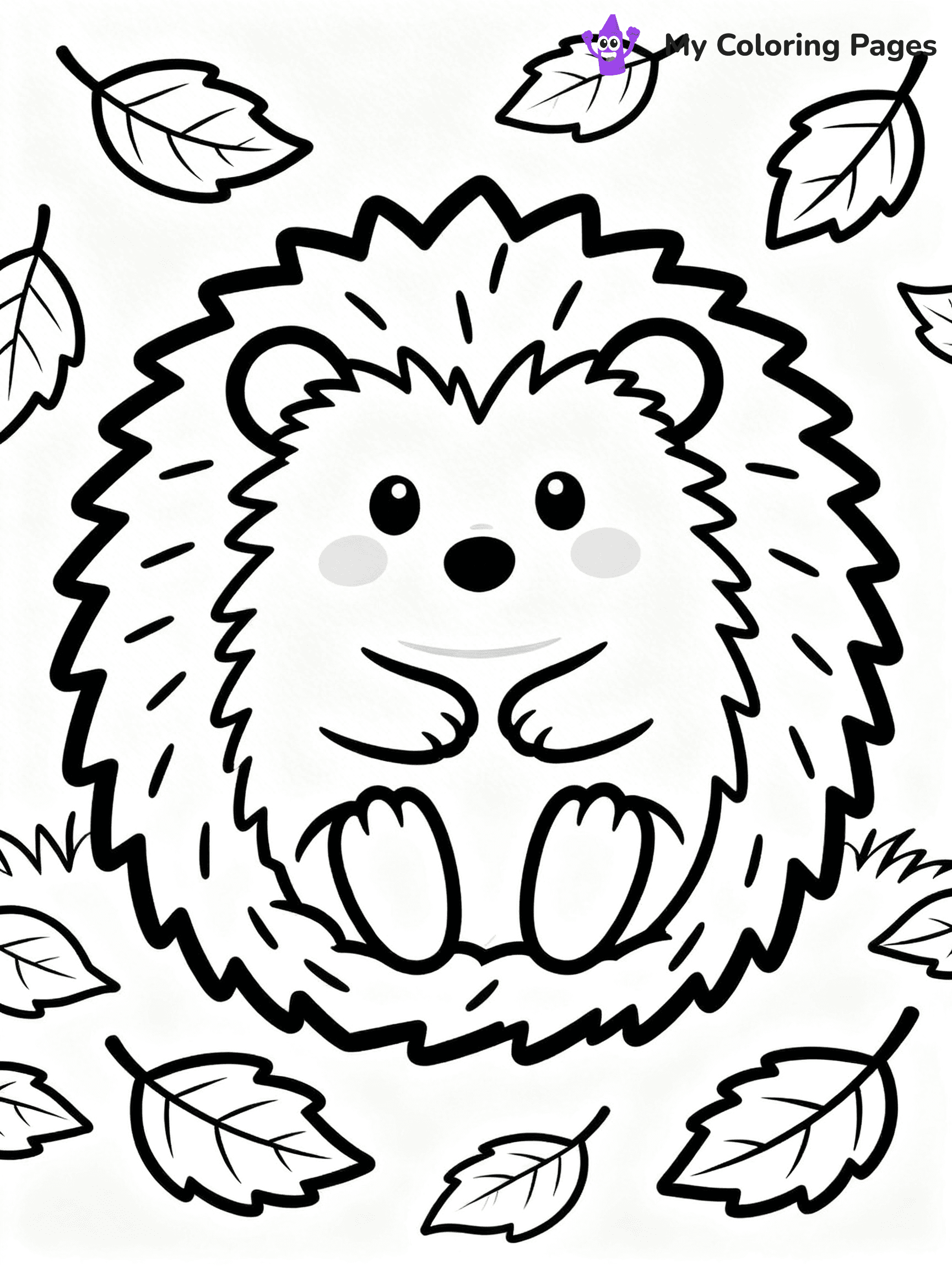 Nature Coloring Pages for Kids - 26