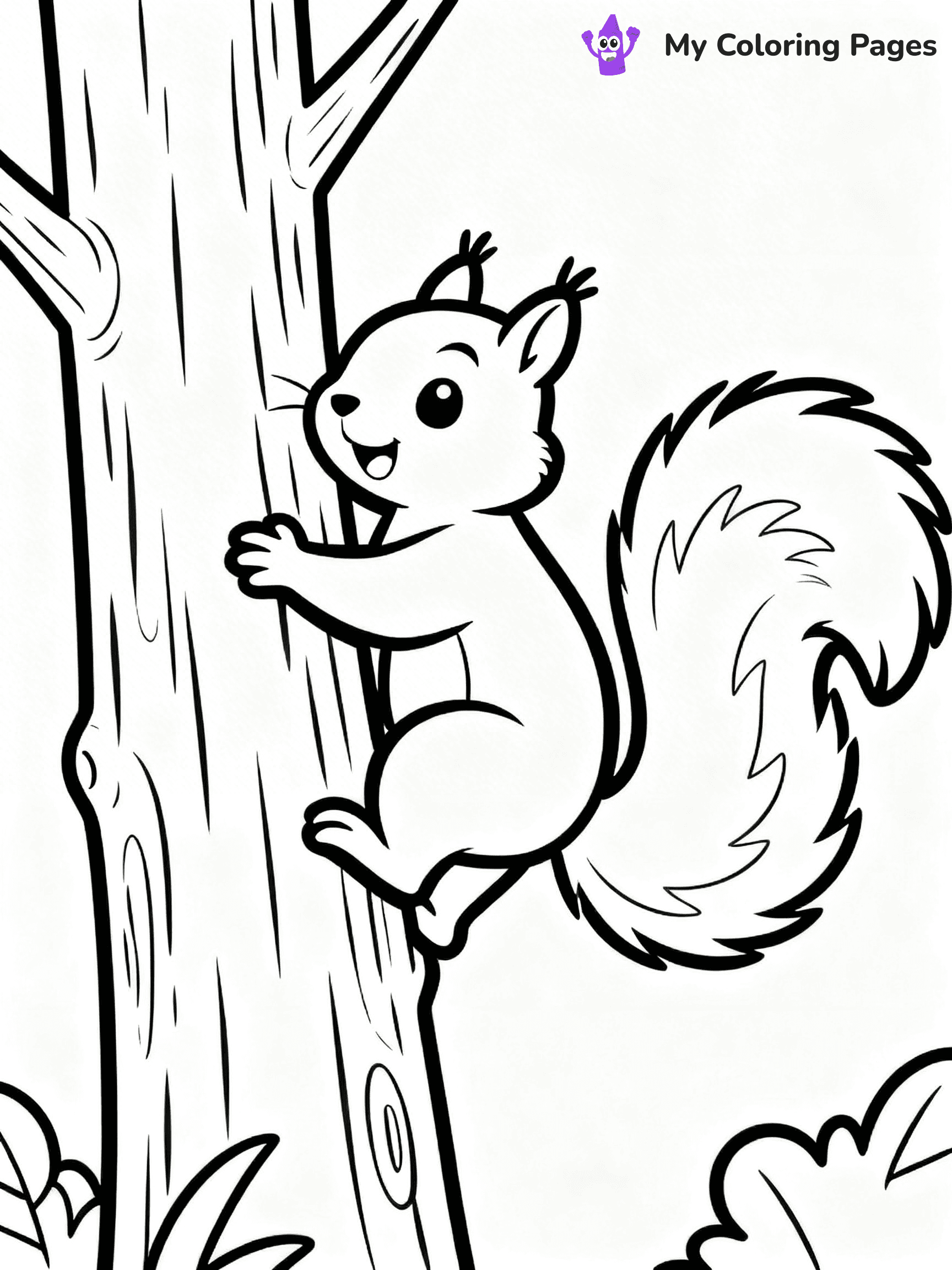 Nature Coloring Pages for Kids - 23