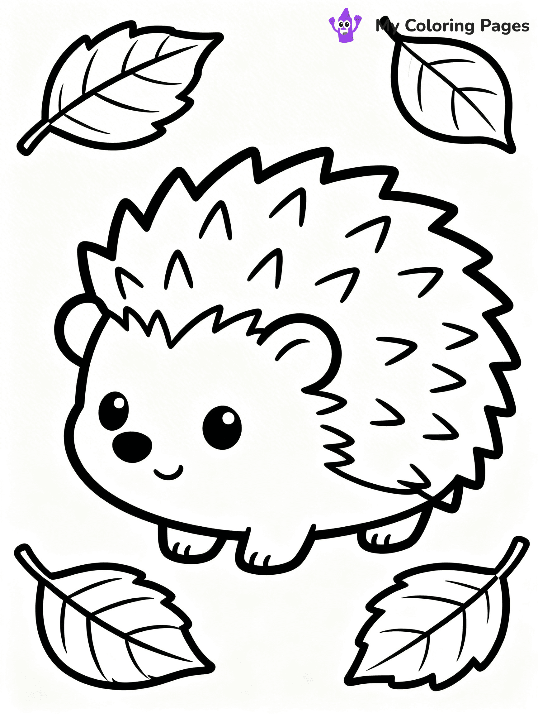 Nature Coloring Pages for Kids - 2