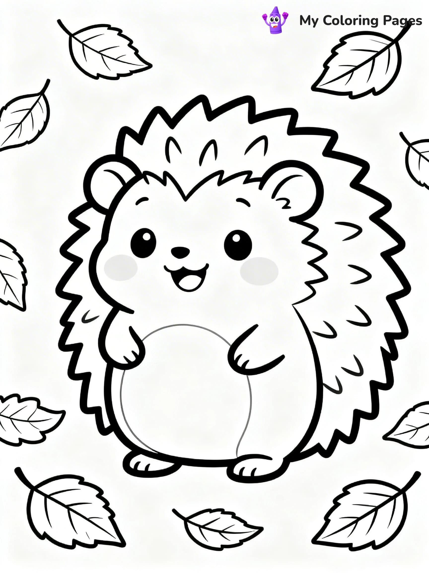 Nature Coloring Pages for Kids - 1