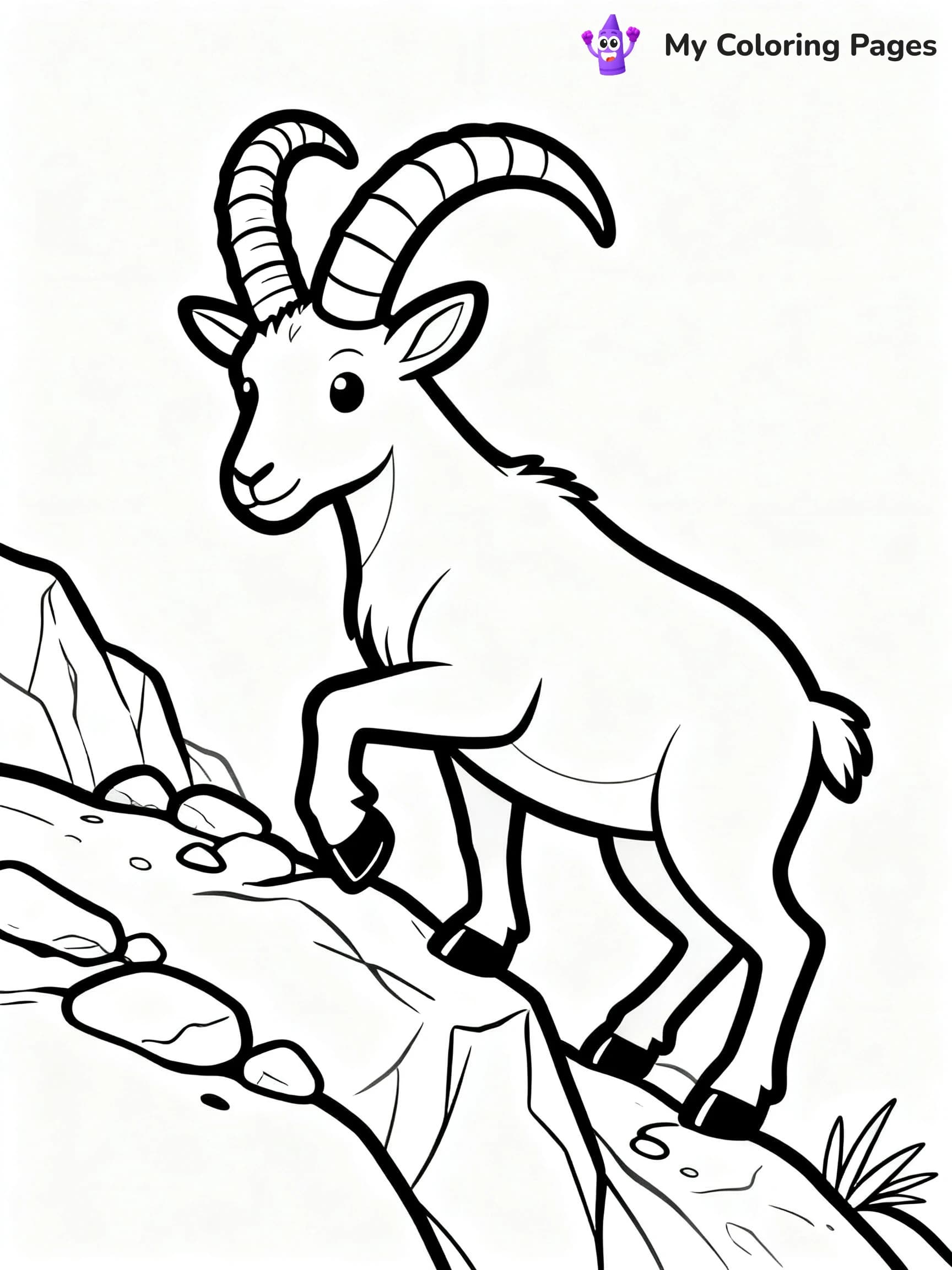 Goat Coloring Pages - 5