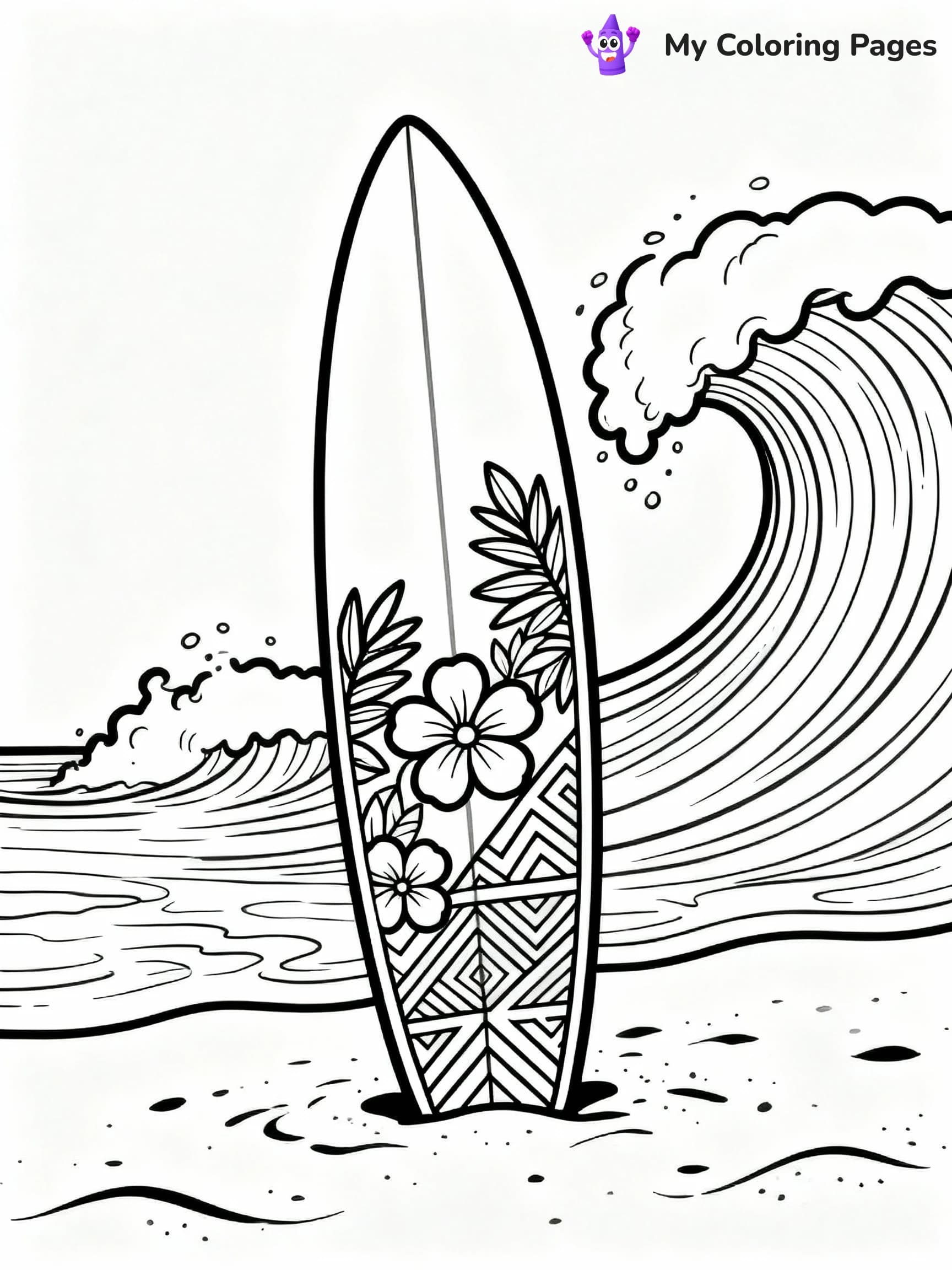 Summer Coloring Pages - 24