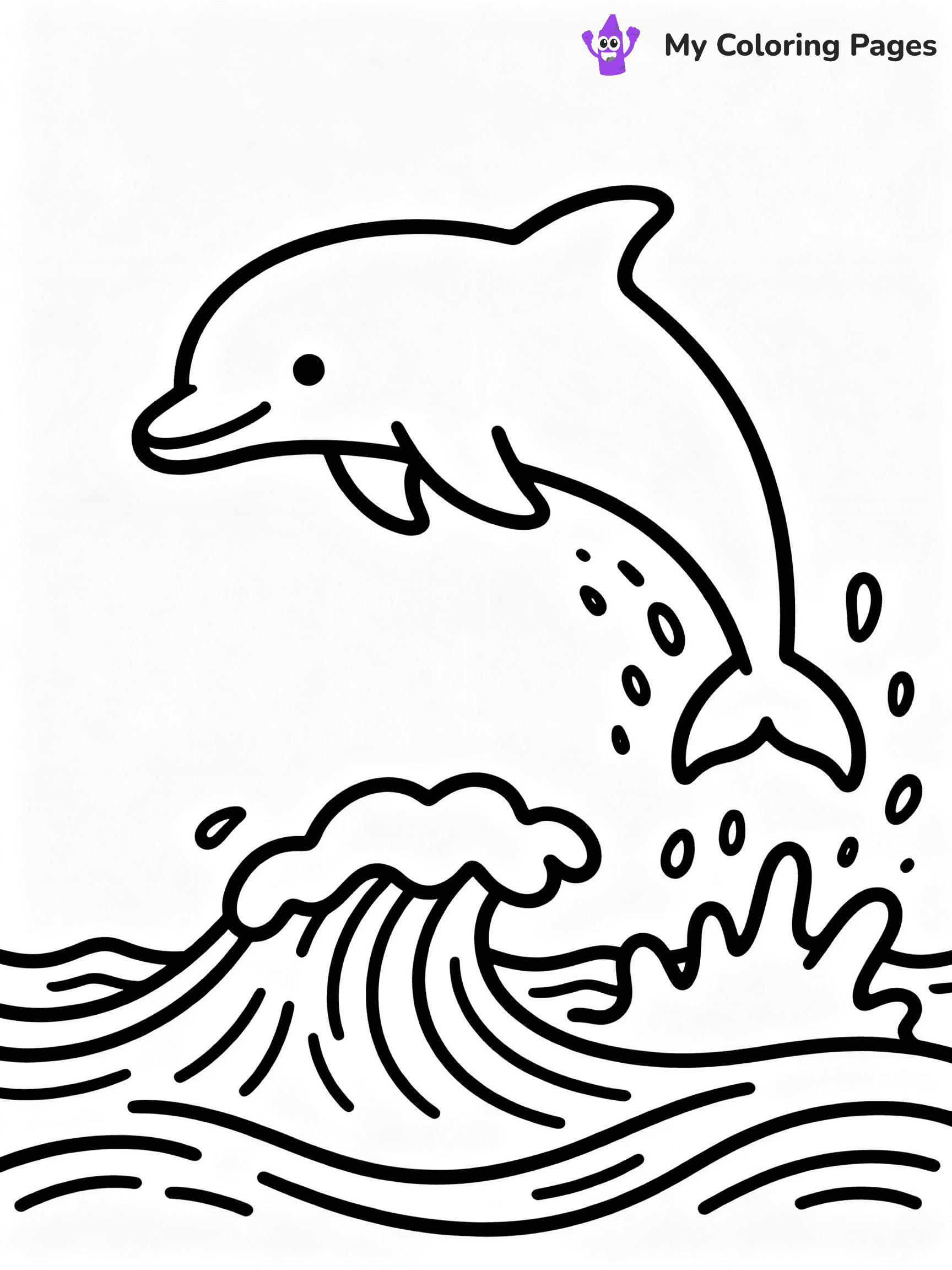 ⚠️ CRITICAL REQUIREMENT - ABSOLUTE BLACK AND WHITE ONLY ⚠️
This MUST be a BLACK AND WHITE line drawing ONLY. NO COLORS whatsoever.
- ONLY pure black lines (#000000) on pure white background (#FFFFFF)
- ABSOLUTELY NO colors, NO shading, NO gradients, NO grayscale
- If there are ANY colors in the output, the image is REJECTED
- This is a COLORING PAGE - meant to be COLORED IN by children
- The output must be UNCOLORED line art ready for coloring
⚠️ SUBJECT TO DRAW: Dolphin jumping out of ocean waves, splash around, bright summer day, animated style
(REMEMBER: Output must be BLACK AND WHITE line art only, NOT colored!)
# COLORING PAGE: BLACK OUTLINES ONLY - WHITE BACKGROUND MANDATORY
Create a **coloring book page** using EXACTLY two values: black lines, white space.
## NON-NEGOTIABLE BINARY RULES
- **ONLY #000000 (black) and #FFFFFF (white)** - NO other values exist
- **EVERY PIXEL = BLACK OR WHITE** - no gray/shading/antialiasing
- **WHITE BACKGROUND MANDATORY** - entire canvas stays white
- **ALL SHAPES HOLLOW** - everything is empty outlines waiting to be colored
- **FORBIDDEN:** fills, shading, gradients, patterns, textures, colors
- **NO SOLID REGIONS** - if it's not a thin line, it's wrong
## Universal Line Standards
- Black outlines ONLY - thin, uniform weight
- Every shape completely empty inside
- Closed contours suitable for coloring
- Simple flat illustration - zero depth/3D/realism
- **Style:** Whimsical Doodle Art Alley - rounded, friendly outlines (unless specified)
## Everything = Outline Only
- Characters/animals: hollow shapes
- Objects/clothing: empty contours
- Backgrounds/scenery: line work only
- Natural elements: outlined forms
- Dark/night areas: don't exist (use outlined symbols)
- Textures/patterns: convert to simple lines
## The Test
Can a child color EVERY white space with crayons? If any area is pre-filled/shaded/gray or colored in, it FAILS. Every shape must be waiting to receive color.
**FINAL OUTPUT**: Binary coloring page. Black lines define shapes. White spaces ready for coloring. Nothing else exists. No exceptions. Print-ready.
⚠️ FINAL REMINDER: Draw the subject "Dolphin jumping out of ocean waves, splash around, bright summer day, animated style" as BLACK AND WHITE line art. Zero colors in output.