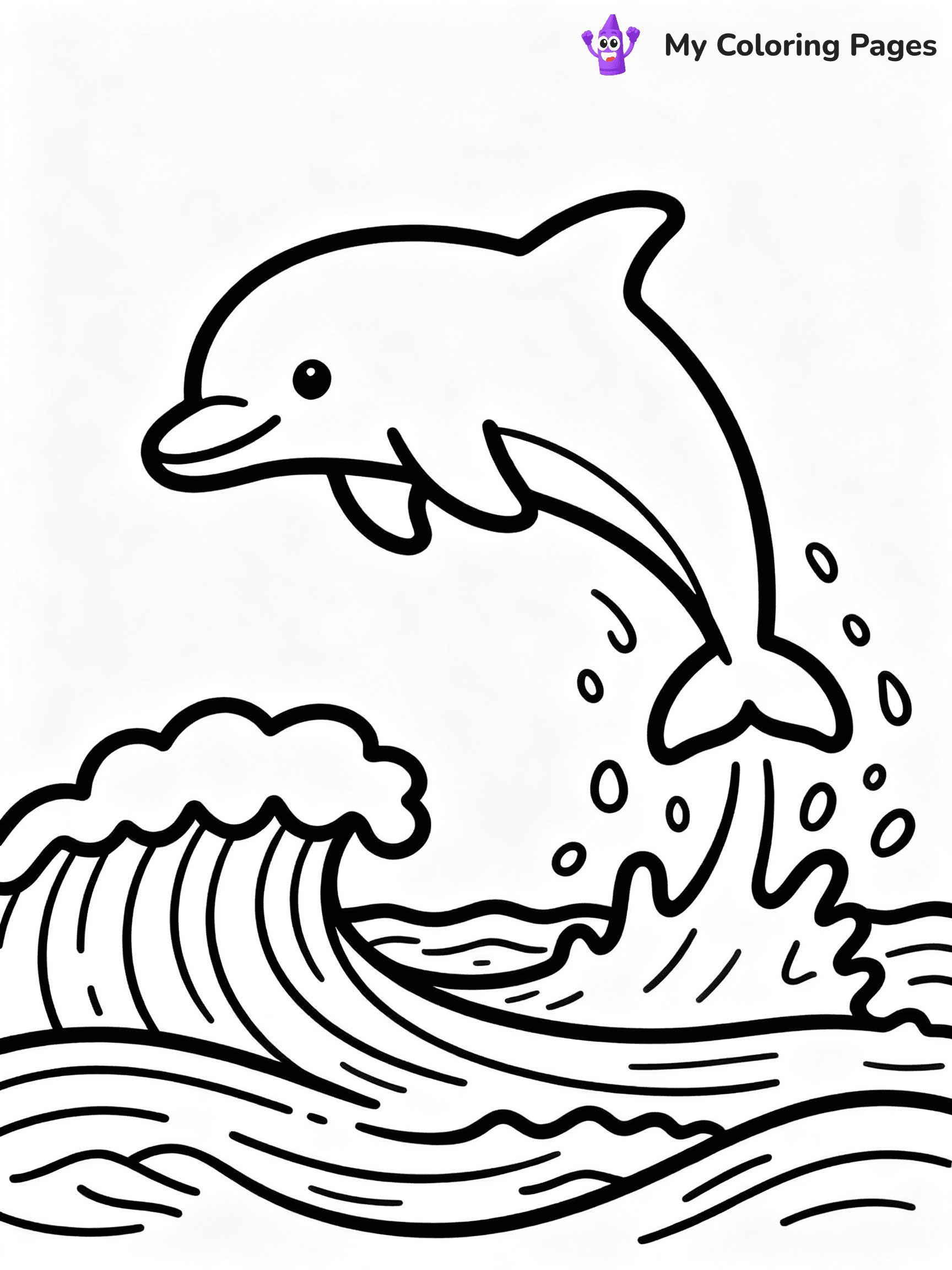 ⚠️ CRITICAL REQUIREMENT - ABSOLUTE BLACK AND WHITE ONLY ⚠️
This MUST be a BLACK AND WHITE line drawing ONLY. NO COLORS whatsoever.
- ONLY pure black lines (#000000) on pure white background (#FFFFFF)
- ABSOLUTELY NO colors, NO shading, NO gradients, NO grayscale
- If there are ANY colors in the output, the image is REJECTED
- This is a COLORING PAGE - meant to be COLORED IN by children
- The output must be UNCOLORED line art ready for coloring
⚠️ SUBJECT TO DRAW: Dolphin jumping out of ocean waves, splash around, bright summer day, animated style
(REMEMBER: Output must be BLACK AND WHITE line art only, NOT colored!)
# COLORING PAGE: BLACK OUTLINES ONLY - WHITE BACKGROUND MANDATORY
Create a **coloring book page** using EXACTLY two values: black lines, white space.
## NON-NEGOTIABLE BINARY RULES
- **ONLY #000000 (black) and #FFFFFF (white)** - NO other values exist
- **EVERY PIXEL = BLACK OR WHITE** - no gray/shading/antialiasing
- **WHITE BACKGROUND MANDATORY** - entire canvas stays white
- **ALL SHAPES HOLLOW** - everything is empty outlines waiting to be colored
- **FORBIDDEN:** fills, shading, gradients, patterns, textures, colors
- **NO SOLID REGIONS** - if it's not a thin line, it's wrong
## Universal Line Standards
- Black outlines ONLY - thin, uniform weight
- Every shape completely empty inside
- Closed contours suitable for coloring
- Simple flat illustration - zero depth/3D/realism
- **Style:** Whimsical Doodle Art Alley - rounded, friendly outlines (unless specified)
## Everything = Outline Only
- Characters/animals: hollow shapes
- Objects/clothing: empty contours
- Backgrounds/scenery: line work only
- Natural elements: outlined forms
- Dark/night areas: don't exist (use outlined symbols)
- Textures/patterns: convert to simple lines
## The Test
Can a child color EVERY white space with crayons? If any area is pre-filled/shaded/gray or colored in, it FAILS. Every shape must be waiting to receive color.
**FINAL OUTPUT**: Binary coloring page. Black lines define shapes. White spaces ready for coloring. Nothing else exists. No exceptions. Print-ready.
⚠️ FINAL REMINDER: Draw the subject "Dolphin jumping out of ocean waves, splash around, bright summer day, animated style" as BLACK AND WHITE line art. Zero colors in output.