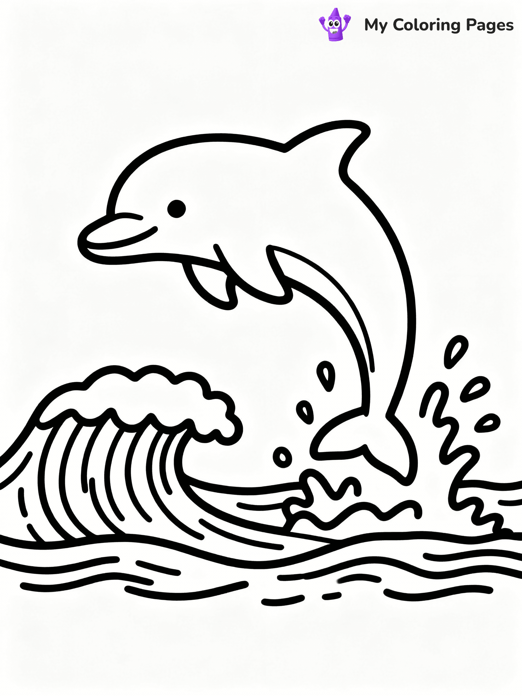 ⚠️ CRITICAL REQUIREMENT - ABSOLUTE BLACK AND WHITE ONLY ⚠️
This MUST be a BLACK AND WHITE line drawing ONLY. NO COLORS whatsoever.
- ONLY pure black lines (#000000) on pure white background (#FFFFFF)
- ABSOLUTELY NO colors, NO shading, NO gradients, NO grayscale
- If there are ANY colors in the output, the image is REJECTED
- This is a COLORING PAGE - meant to be COLORED IN by children
- The output must be UNCOLORED line art ready for coloring
⚠️ SUBJECT TO DRAW: Dolphin jumping out of ocean waves, splash around, bright summer day, animated style
(REMEMBER: Output must be BLACK AND WHITE line art only, NOT colored!)
# COLORING PAGE: BLACK OUTLINES ONLY - WHITE BACKGROUND MANDATORY
Create a **coloring book page** using EXACTLY two values: black lines, white space.
## NON-NEGOTIABLE BINARY RULES
- **ONLY #000000 (black) and #FFFFFF (white)** - NO other values exist
- **EVERY PIXEL = BLACK OR WHITE** - no gray/shading/antialiasing
- **WHITE BACKGROUND MANDATORY** - entire canvas stays white
- **ALL SHAPES HOLLOW** - everything is empty outlines waiting to be colored
- **FORBIDDEN:** fills, shading, gradients, patterns, textures, colors
- **NO SOLID REGIONS** - if it's not a thin line, it's wrong
## Universal Line Standards
- Black outlines ONLY - thin, uniform weight
- Every shape completely empty inside
- Closed contours suitable for coloring
- Simple flat illustration - zero depth/3D/realism
- **Style:** Whimsical Doodle Art Alley - rounded, friendly outlines (unless specified)
## Everything = Outline Only
- Characters/animals: hollow shapes
- Objects/clothing: empty contours
- Backgrounds/scenery: line work only
- Natural elements: outlined forms
- Dark/night areas: don't exist (use outlined symbols)
- Textures/patterns: convert to simple lines
## The Test
Can a child color EVERY white space with crayons? If any area is pre-filled/shaded/gray or colored in, it FAILS. Every shape must be waiting to receive color.
**FINAL OUTPUT**: Binary coloring page. Black lines define shapes. White spaces ready for coloring. Nothing else exists. No exceptions. Print-ready.
⚠️ FINAL REMINDER: Draw the subject "Dolphin jumping out of ocean waves, splash around, bright summer day, animated style" as BLACK AND WHITE line art. Zero colors in output.