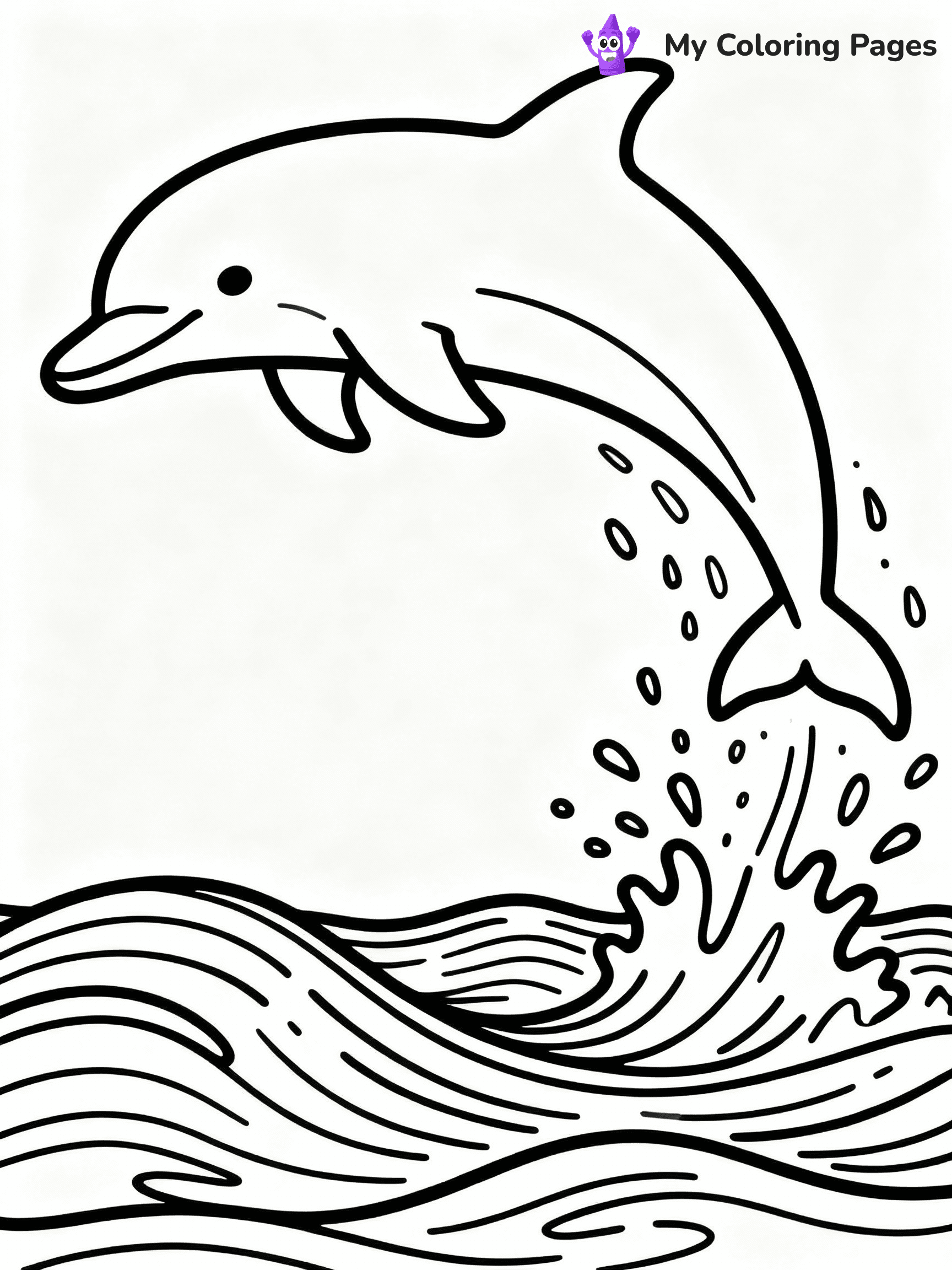 ⚠️ CRITICAL REQUIREMENT - ABSOLUTE BLACK AND WHITE ONLY ⚠️
This MUST be a BLACK AND WHITE line drawing ONLY. NO COLORS whatsoever.
- ONLY pure black lines (#000000) on pure white background (#FFFFFF)
- ABSOLUTELY NO colors, NO shading, NO gradients, NO grayscale
- If there are ANY colors in the output, the image is REJECTED
- This is a COLORING PAGE - meant to be COLORED IN by children
- The output must be UNCOLORED line art ready for coloring
⚠️ SUBJECT TO DRAW: Dolphin jumping out of ocean waves, splash around, bright summer day, animated style
(REMEMBER: Output must be BLACK AND WHITE line art only, NOT colored!)
# COLORING PAGE: BLACK OUTLINES ONLY - WHITE BACKGROUND MANDATORY
Create a **coloring book page** using EXACTLY two values: black lines, white space.
## NON-NEGOTIABLE BINARY RULES
- **ONLY #000000 (black) and #FFFFFF (white)** - NO other values exist
- **EVERY PIXEL = BLACK OR WHITE** - no gray/shading/antialiasing
- **WHITE BACKGROUND MANDATORY** - entire canvas stays white
- **ALL SHAPES HOLLOW** - everything is empty outlines waiting to be colored
- **FORBIDDEN:** fills, shading, gradients, patterns, textures, colors
- **NO SOLID REGIONS** - if it's not a thin line, it's wrong
## Universal Line Standards
- Black outlines ONLY - thin, uniform weight
- Every shape completely empty inside
- Closed contours suitable for coloring
- Simple flat illustration - zero depth/3D/realism
- **Style:** Whimsical Doodle Art Alley - rounded, friendly outlines (unless specified)
## Everything = Outline Only
- Characters/animals: hollow shapes
- Objects/clothing: empty contours
- Backgrounds/scenery: line work only
- Natural elements: outlined forms
- Dark/night areas: don't exist (use outlined symbols)
- Textures/patterns: convert to simple lines
## The Test
Can a child color EVERY white space with crayons? If any area is pre-filled/shaded/gray or colored in, it FAILS. Every shape must be waiting to receive color.
**FINAL OUTPUT**: Binary coloring page. Black lines define shapes. White spaces ready for coloring. Nothing else exists. No exceptions. Print-ready.
⚠️ FINAL REMINDER: Draw the subject "Dolphin jumping out of ocean waves, splash around, bright summer day, animated style" as BLACK AND WHITE line art. Zero colors in output.