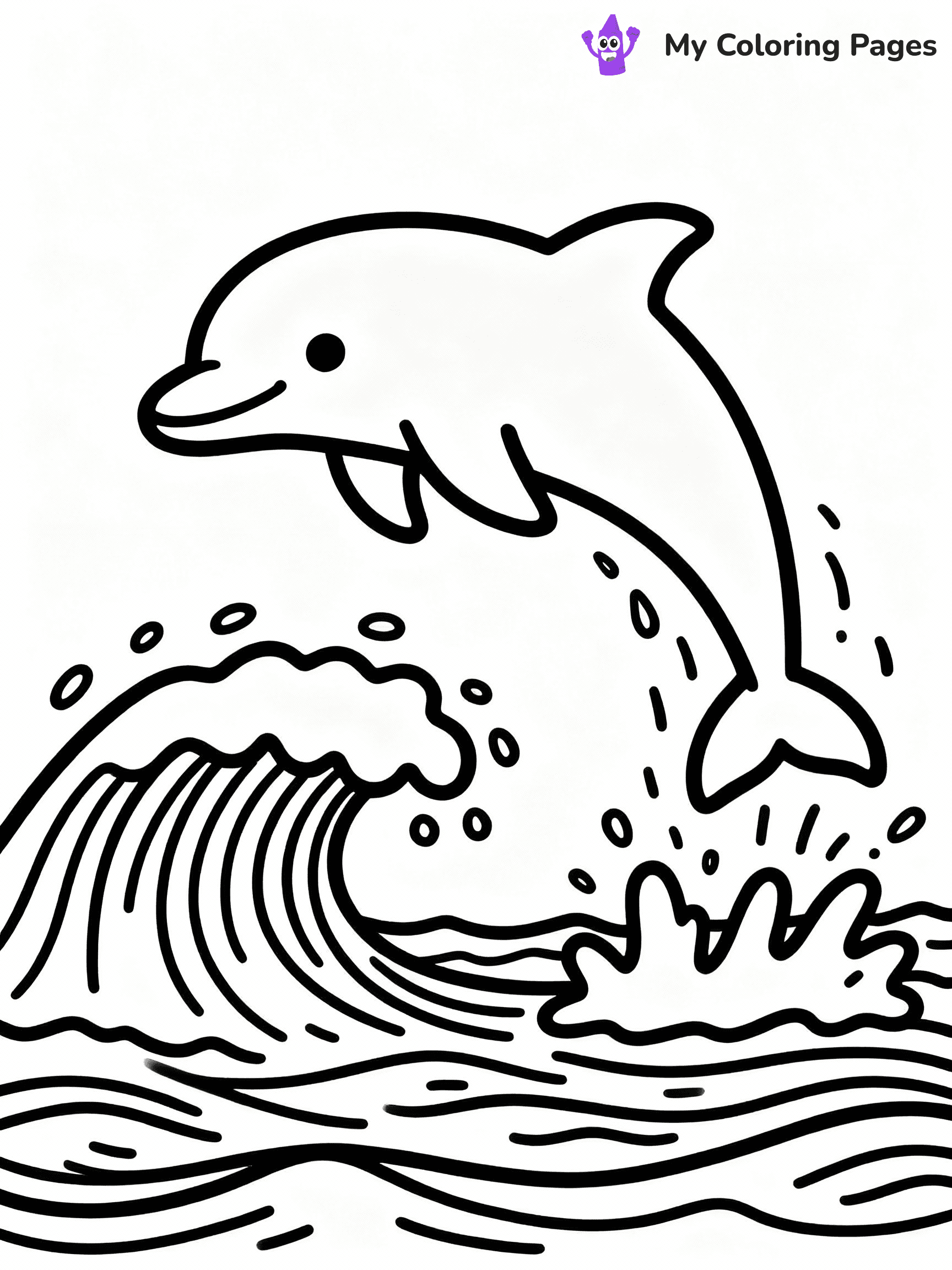 ⚠️ CRITICAL REQUIREMENT - ABSOLUTE BLACK AND WHITE ONLY ⚠️
This MUST be a BLACK AND WHITE line drawing ONLY. NO COLORS whatsoever.
- ONLY pure black lines (#000000) on pure white background (#FFFFFF)
- ABSOLUTELY NO colors, NO shading, NO gradients, NO grayscale
- If there are ANY colors in the output, the image is REJECTED
- This is a COLORING PAGE - meant to be COLORED IN by children
- The output must be UNCOLORED line art ready for coloring
⚠️ SUBJECT TO DRAW: Dolphin jumping out of ocean waves, splash around, bright summer day, animated style
(REMEMBER: Output must be BLACK AND WHITE line art only, NOT colored!)
# COLORING PAGE: BLACK OUTLINES ONLY - WHITE BACKGROUND MANDATORY
Create a **coloring book page** using EXACTLY two values: black lines, white space.
## NON-NEGOTIABLE BINARY RULES
- **ONLY #000000 (black) and #FFFFFF (white)** - NO other values exist
- **EVERY PIXEL = BLACK OR WHITE** - no gray/shading/antialiasing
- **WHITE BACKGROUND MANDATORY** - entire canvas stays white
- **ALL SHAPES HOLLOW** - everything is empty outlines waiting to be colored
- **FORBIDDEN:** fills, shading, gradients, patterns, textures, colors
- **NO SOLID REGIONS** - if it's not a thin line, it's wrong
## Universal Line Standards
- Black outlines ONLY - thin, uniform weight
- Every shape completely empty inside
- Closed contours suitable for coloring
- Simple flat illustration - zero depth/3D/realism
- **Style:** Whimsical Doodle Art Alley - rounded, friendly outlines (unless specified)
## Everything = Outline Only
- Characters/animals: hollow shapes
- Objects/clothing: empty contours
- Backgrounds/scenery: line work only
- Natural elements: outlined forms
- Dark/night areas: don't exist (use outlined symbols)
- Textures/patterns: convert to simple lines
## The Test
Can a child color EVERY white space with crayons? If any area is pre-filled/shaded/gray or colored in, it FAILS. Every shape must be waiting to receive color.
**FINAL OUTPUT**: Binary coloring page. Black lines define shapes. White spaces ready for coloring. Nothing else exists. No exceptions. Print-ready.
⚠️ FINAL REMINDER: Draw the subject "Dolphin jumping out of ocean waves, splash around, bright summer day, animated style" as BLACK AND WHITE line art. Zero colors in output.