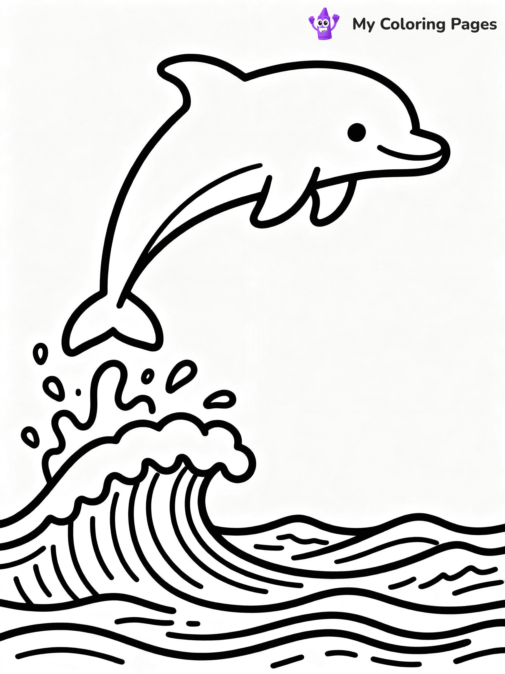 ⚠️ CRITICAL REQUIREMENT - ABSOLUTE BLACK AND WHITE ONLY ⚠️
This MUST be a BLACK AND WHITE line drawing ONLY. NO COLORS whatsoever.
- ONLY pure black lines (#000000) on pure white background (#FFFFFF)
- ABSOLUTELY NO colors, NO shading, NO gradients, NO grayscale
- If there are ANY colors in the output, the image is REJECTED
- This is a COLORING PAGE - meant to be COLORED IN by children
- The output must be UNCOLORED line art ready for coloring
⚠️ SUBJECT TO DRAW: Dolphin jumping out of ocean waves, splash around, bright summer day, animated style
(REMEMBER: Output must be BLACK AND WHITE line art only, NOT colored!)
# COLORING PAGE: BLACK OUTLINES ONLY - WHITE BACKGROUND MANDATORY
Create a **coloring book page** using EXACTLY two values: black lines, white space.
## NON-NEGOTIABLE BINARY RULES
- **ONLY #000000 (black) and #FFFFFF (white)** - NO other values exist
- **EVERY PIXEL = BLACK OR WHITE** - no gray/shading/antialiasing
- **WHITE BACKGROUND MANDATORY** - entire canvas stays white
- **ALL SHAPES HOLLOW** - everything is empty outlines waiting to be colored
- **FORBIDDEN:** fills, shading, gradients, patterns, textures, colors
- **NO SOLID REGIONS** - if it's not a thin line, it's wrong
## Universal Line Standards
- Black outlines ONLY - thin, uniform weight
- Every shape completely empty inside
- Closed contours suitable for coloring
- Simple flat illustration - zero depth/3D/realism
- **Style:** Whimsical Doodle Art Alley - rounded, friendly outlines (unless specified)
## Everything = Outline Only
- Characters/animals: hollow shapes
- Objects/clothing: empty contours
- Backgrounds/scenery: line work only
- Natural elements: outlined forms
- Dark/night areas: don't exist (use outlined symbols)
- Textures/patterns: convert to simple lines
## The Test
Can a child color EVERY white space with crayons? If any area is pre-filled/shaded/gray or colored in, it FAILS. Every shape must be waiting to receive color.
**FINAL OUTPUT**: Binary coloring page. Black lines define shapes. White spaces ready for coloring. Nothing else exists. No exceptions. Print-ready.
⚠️ FINAL REMINDER: Draw the subject "Dolphin jumping out of ocean waves, splash around, bright summer day, animated style" as BLACK AND WHITE line art. Zero colors in output.