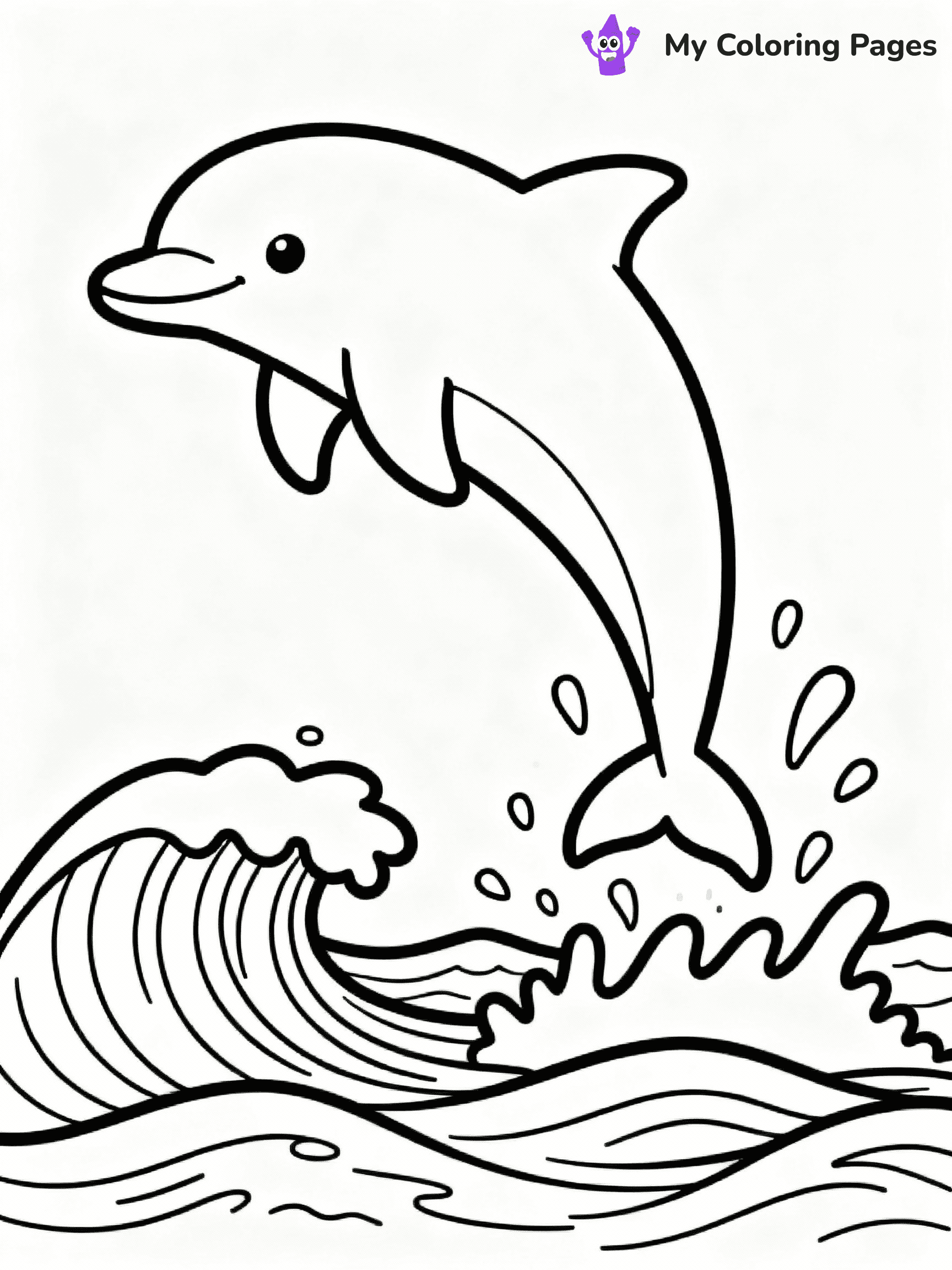 ⚠️ CRITICAL REQUIREMENT - ABSOLUTE BLACK AND WHITE ONLY ⚠️
This MUST be a BLACK AND WHITE line drawing ONLY. NO COLORS whatsoever.
- ONLY pure black lines (#000000) on pure white background (#FFFFFF)
- ABSOLUTELY NO colors, NO shading, NO gradients, NO grayscale
- If there are ANY colors in the output, the image is REJECTED
- This is a COLORING PAGE - meant to be COLORED IN by children
- The output must be UNCOLORED line art ready for coloring
⚠️ SUBJECT TO DRAW: Dolphin jumping out of ocean waves, splash around, bright summer day, animated style
(REMEMBER: Output must be BLACK AND WHITE line art only, NOT colored!)
# COLORING PAGE: BLACK OUTLINES ONLY - WHITE BACKGROUND MANDATORY
Create a **coloring book page** using EXACTLY two values: black lines, white space.
## NON-NEGOTIABLE BINARY RULES
- **ONLY #000000 (black) and #FFFFFF (white)** - NO other values exist
- **EVERY PIXEL = BLACK OR WHITE** - no gray/shading/antialiasing
- **WHITE BACKGROUND MANDATORY** - entire canvas stays white
- **ALL SHAPES HOLLOW** - everything is empty outlines waiting to be colored
- **FORBIDDEN:** fills, shading, gradients, patterns, textures, colors
- **NO SOLID REGIONS** - if it's not a thin line, it's wrong
## Universal Line Standards
- Black outlines ONLY - thin, uniform weight
- Every shape completely empty inside
- Closed contours suitable for coloring
- Simple flat illustration - zero depth/3D/realism
- **Style:** Whimsical Doodle Art Alley - rounded, friendly outlines (unless specified)
## Everything = Outline Only
- Characters/animals: hollow shapes
- Objects/clothing: empty contours
- Backgrounds/scenery: line work only
- Natural elements: outlined forms
- Dark/night areas: don't exist (use outlined symbols)
- Textures/patterns: convert to simple lines
## The Test
Can a child color EVERY white space with crayons? If any area is pre-filled/shaded/gray or colored in, it FAILS. Every shape must be waiting to receive color.
**FINAL OUTPUT**: Binary coloring page. Black lines define shapes. White spaces ready for coloring. Nothing else exists. No exceptions. Print-ready.
⚠️ FINAL REMINDER: Draw the subject "Dolphin jumping out of ocean waves, splash around, bright summer day, animated style" as BLACK AND WHITE line art. Zero colors in output.