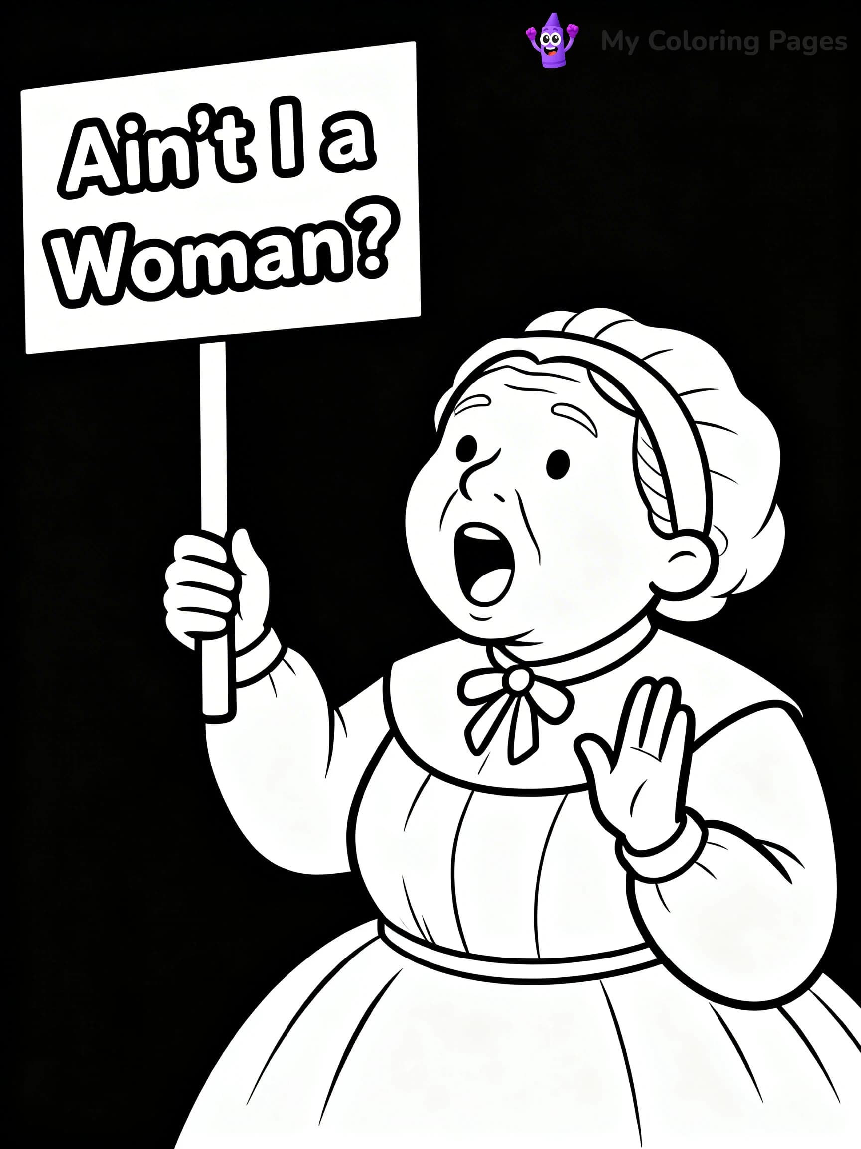 February Black History Month Coloring Pages - 12