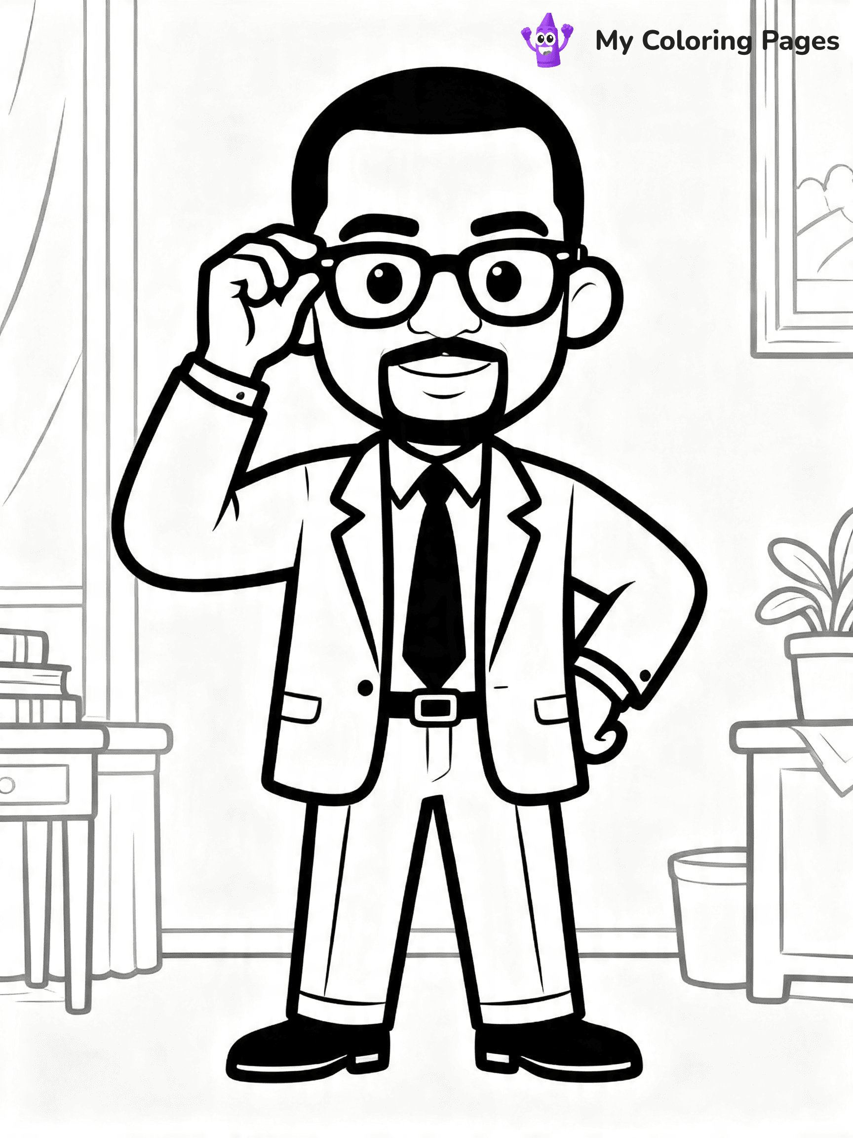 February Black History Month Coloring Pages - 5