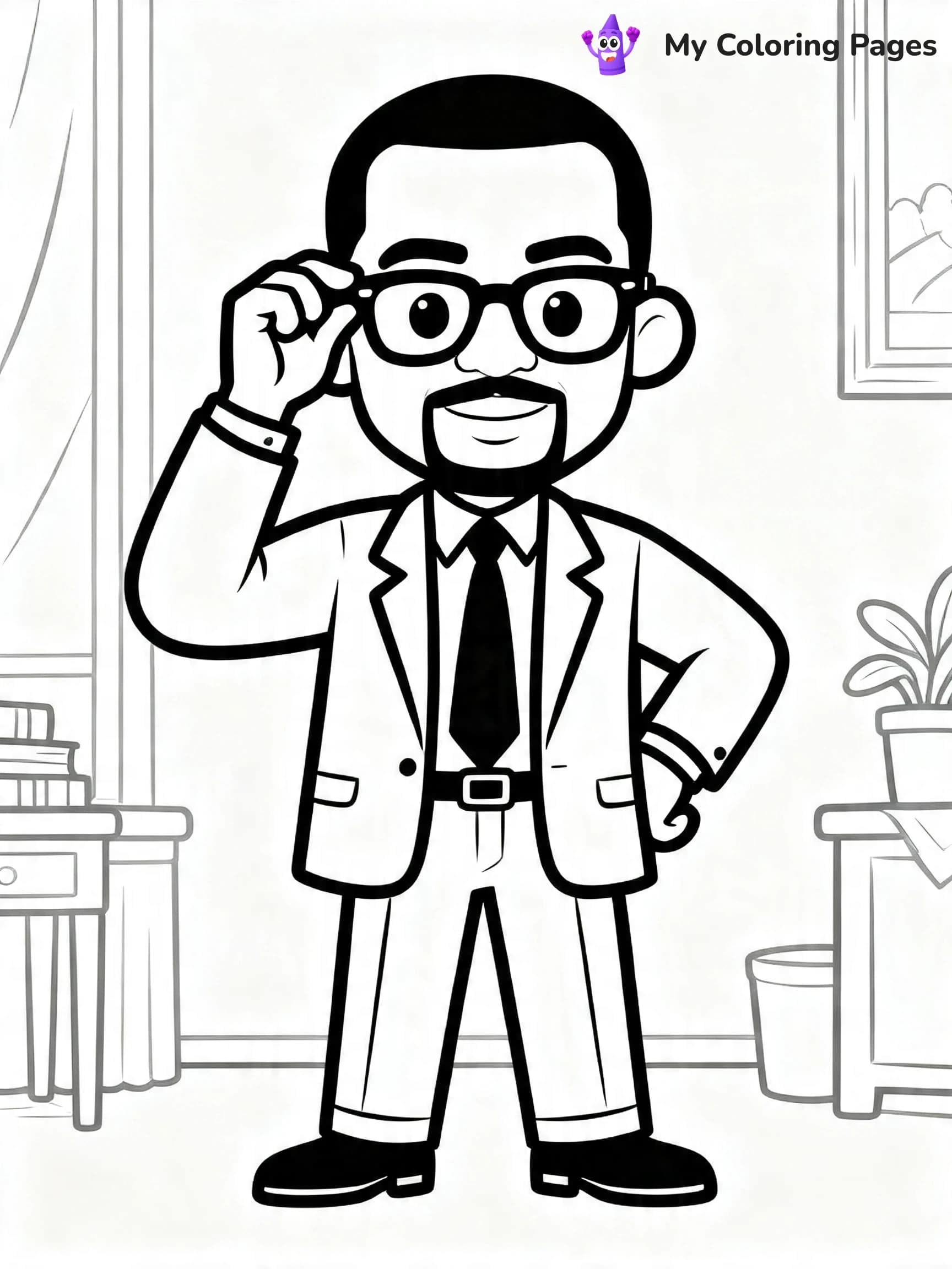 February Black History Month Coloring Pages - 5