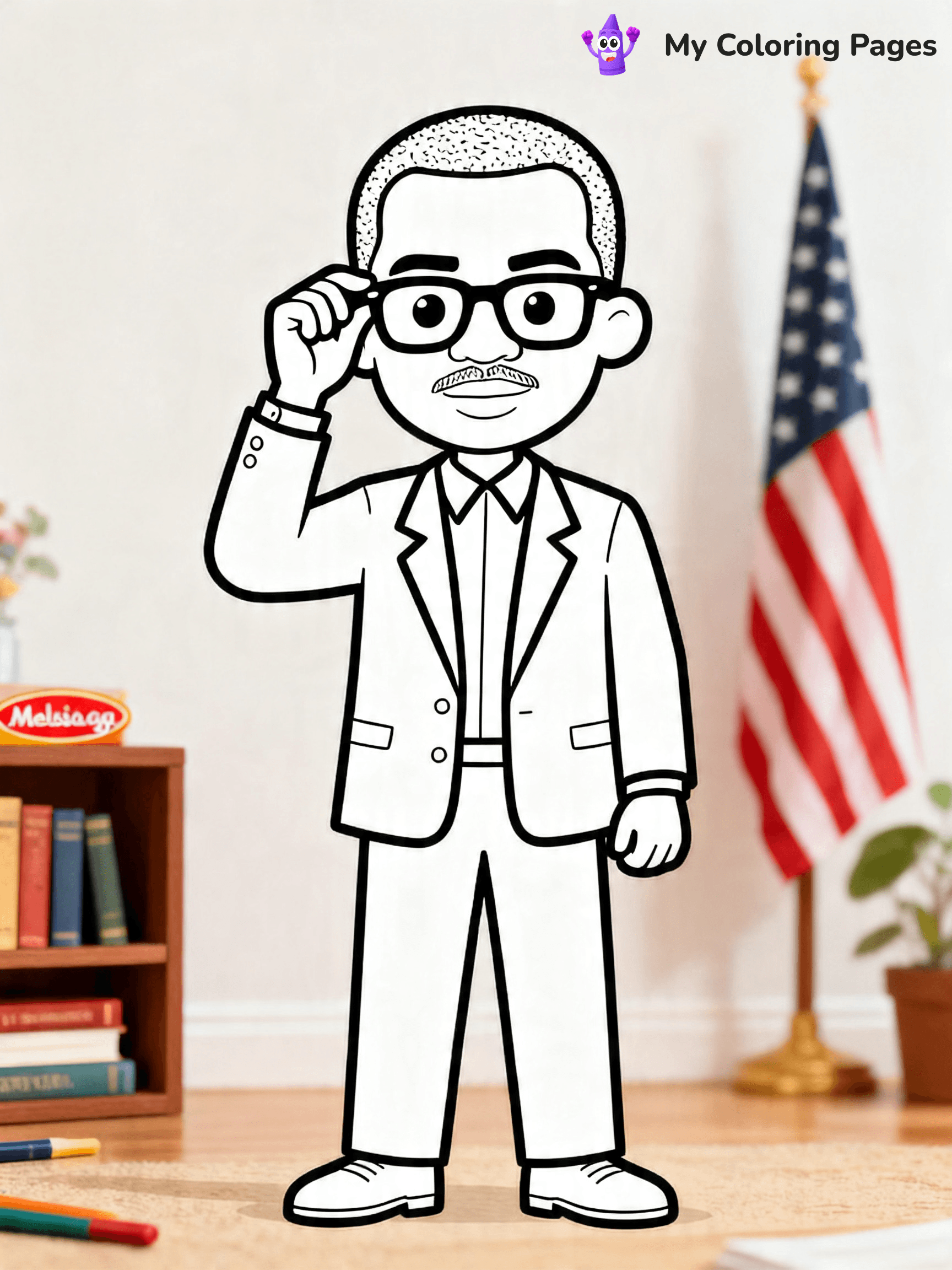 February Black History Month Coloring Pages - 2