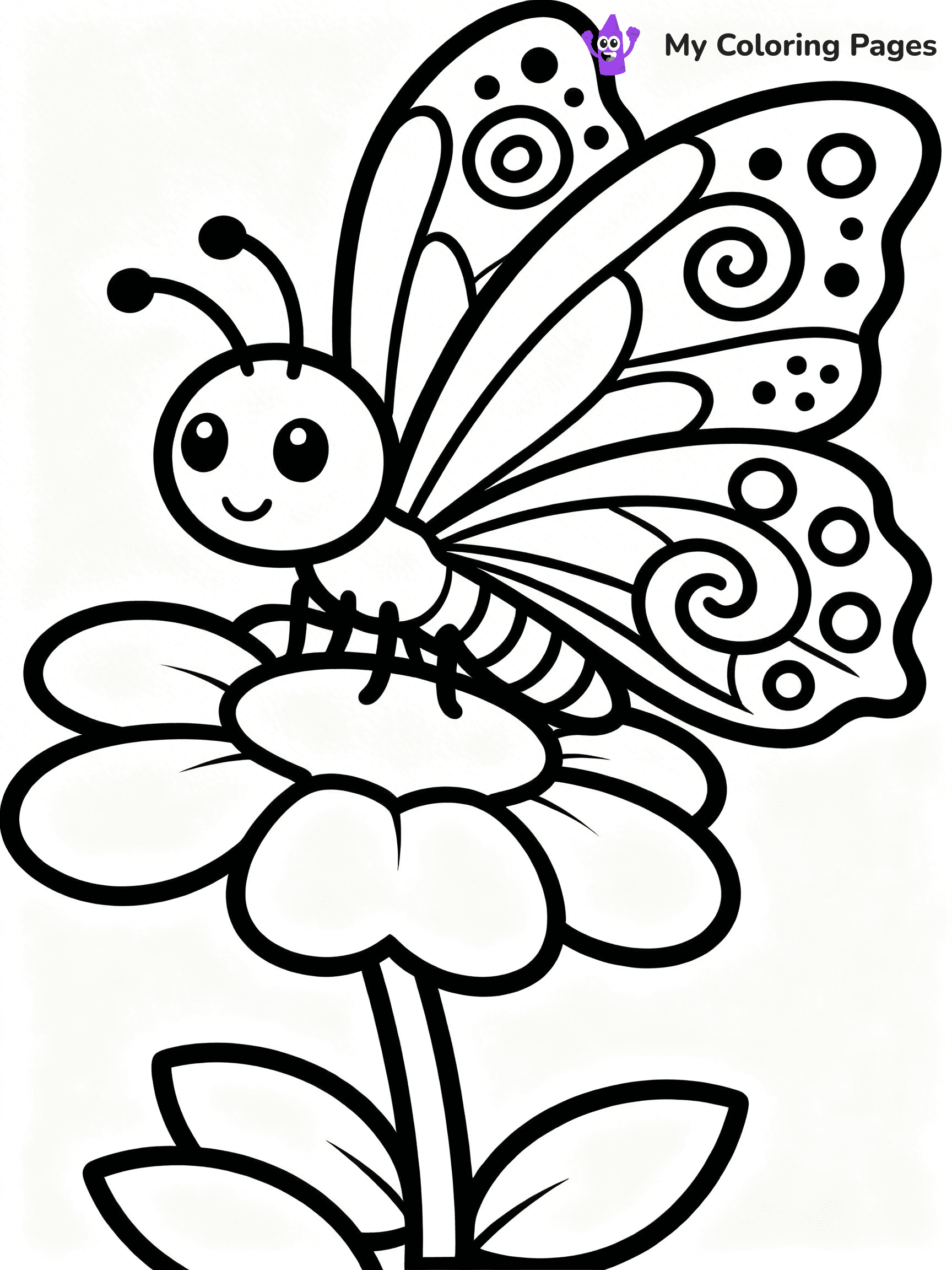 Moth Coloring Pages - 50