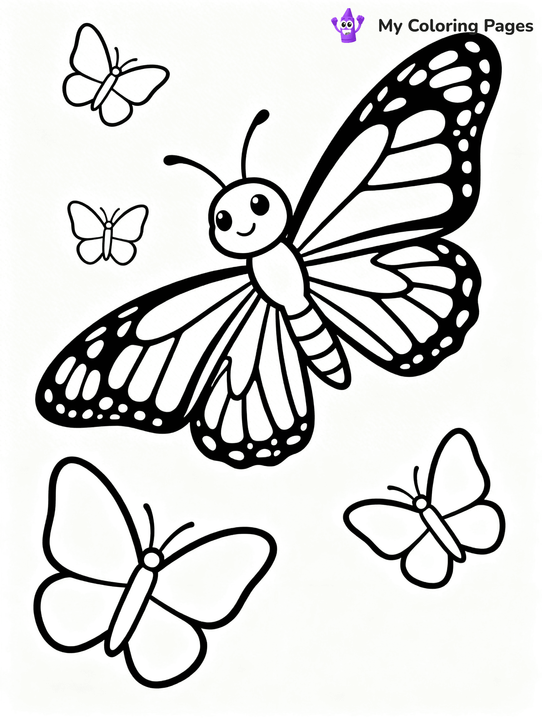 Moth Coloring Pages - 26