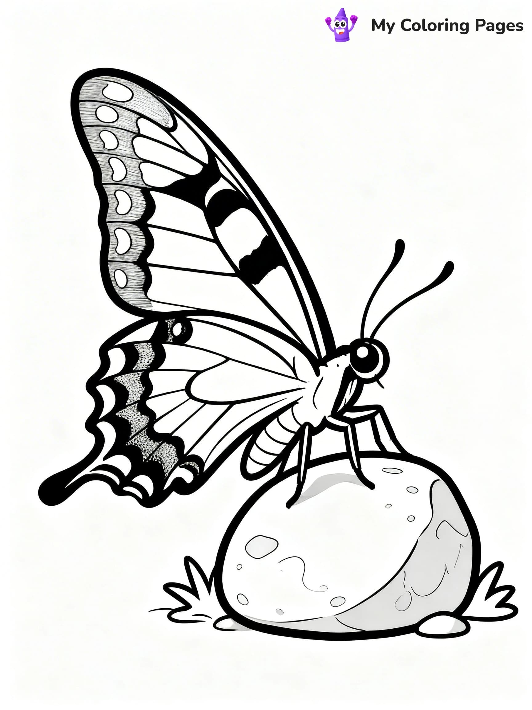 Moth Coloring Pages - 18