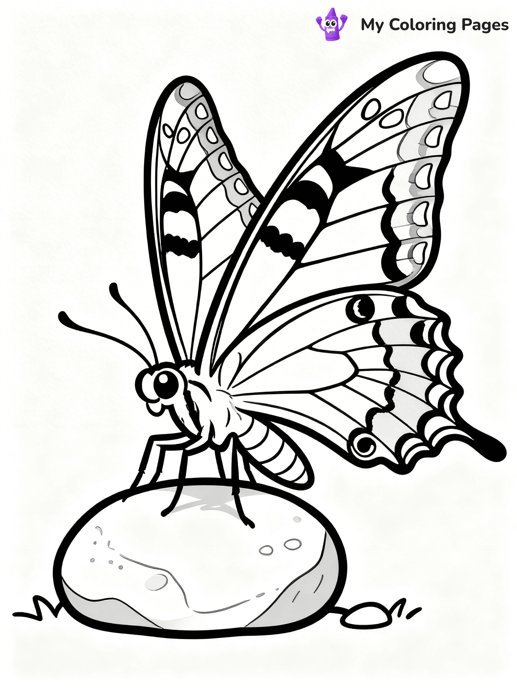 Moth Coloring Pages - 17