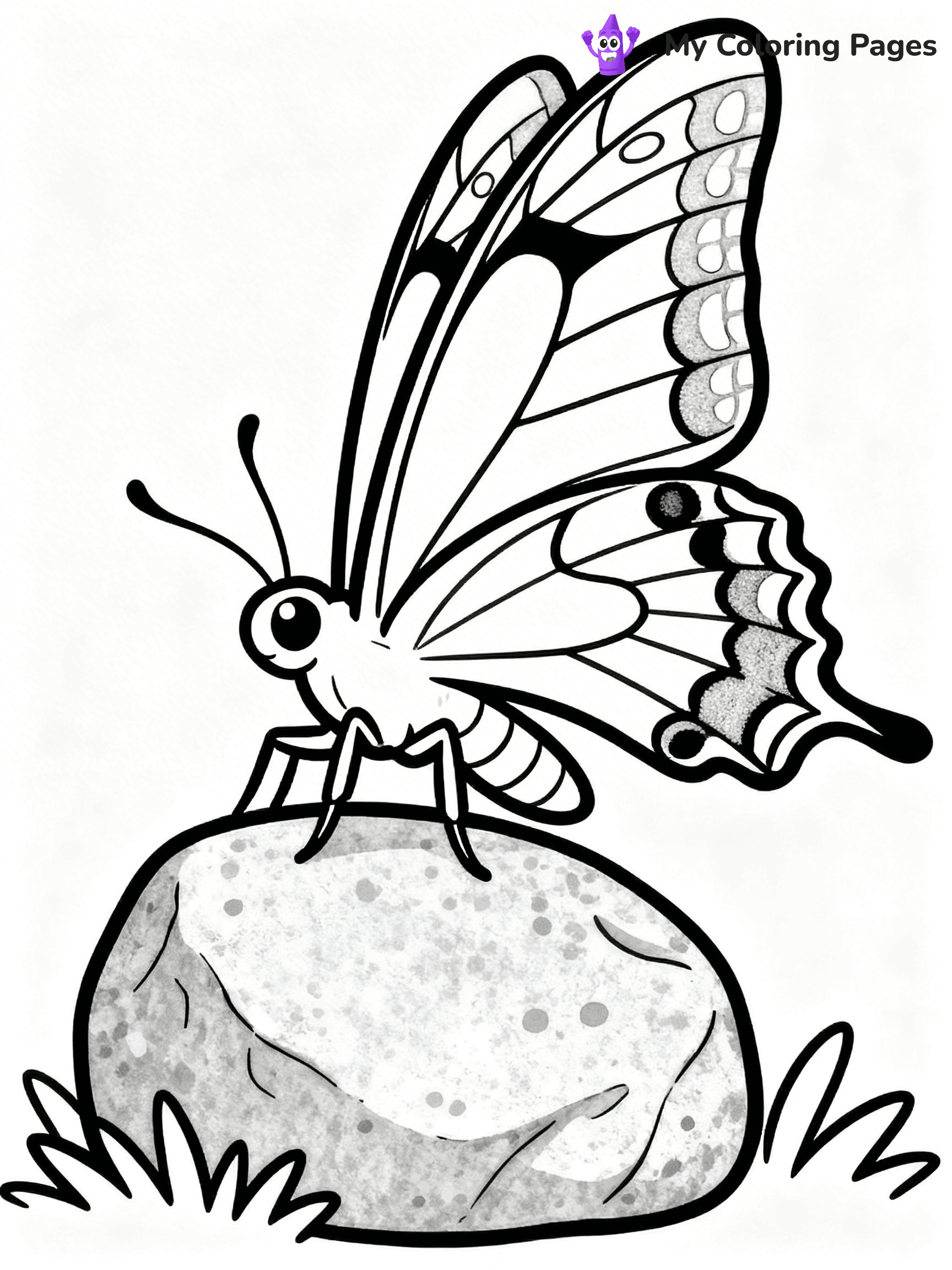 Moth Coloring Pages - 16