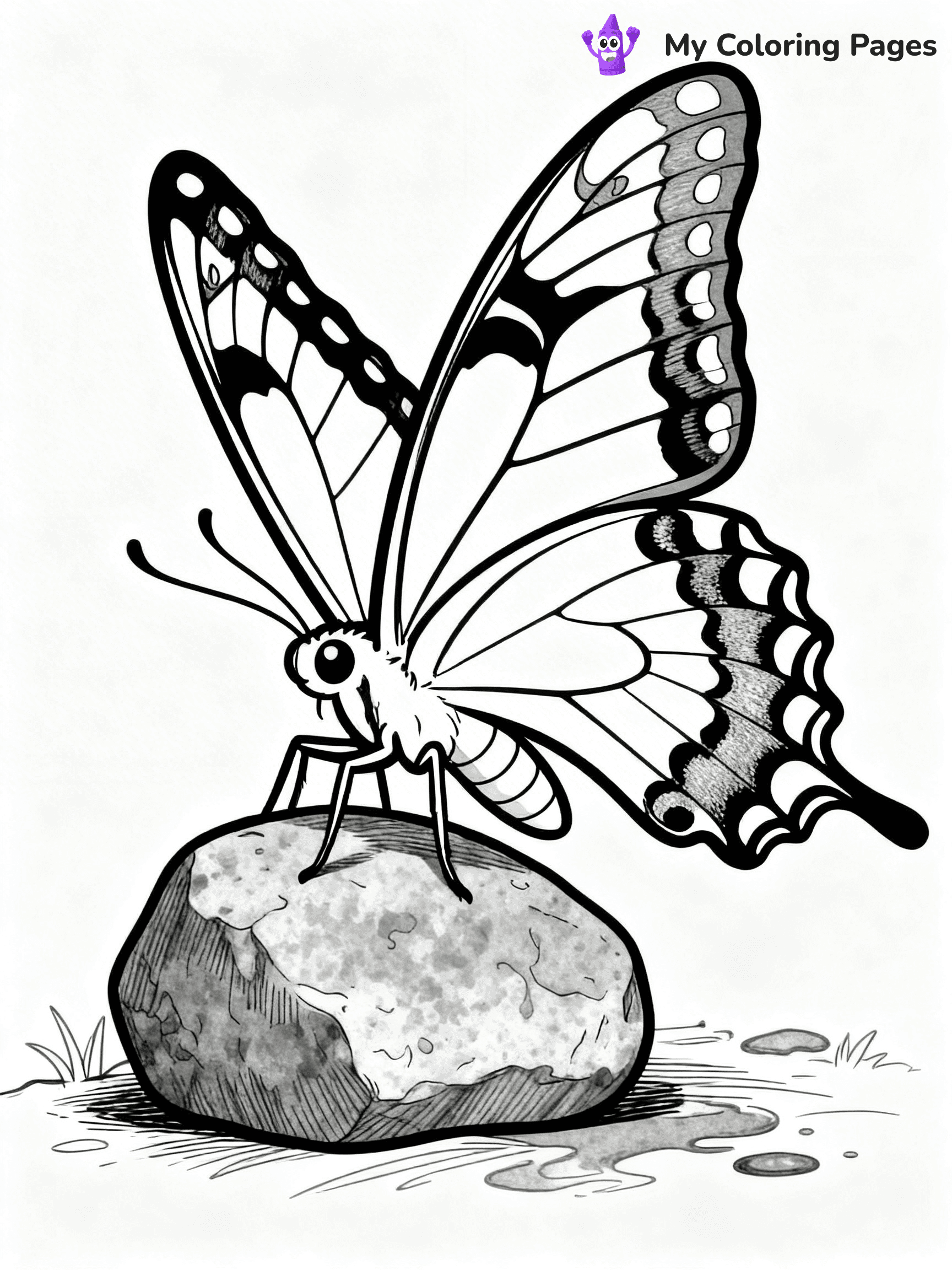 Moth Coloring Pages - 15