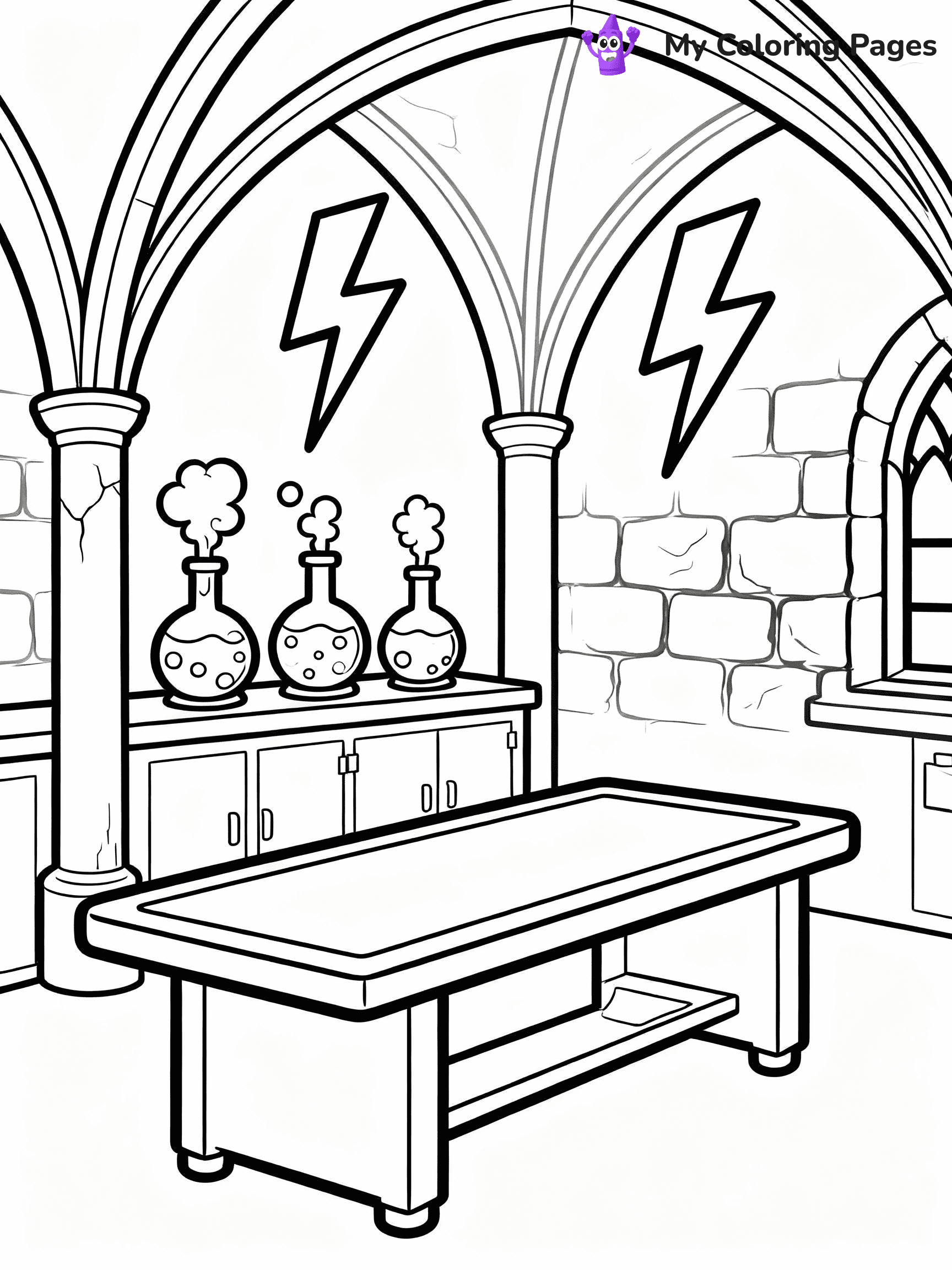 Frankenstein Coloring Pages - 21